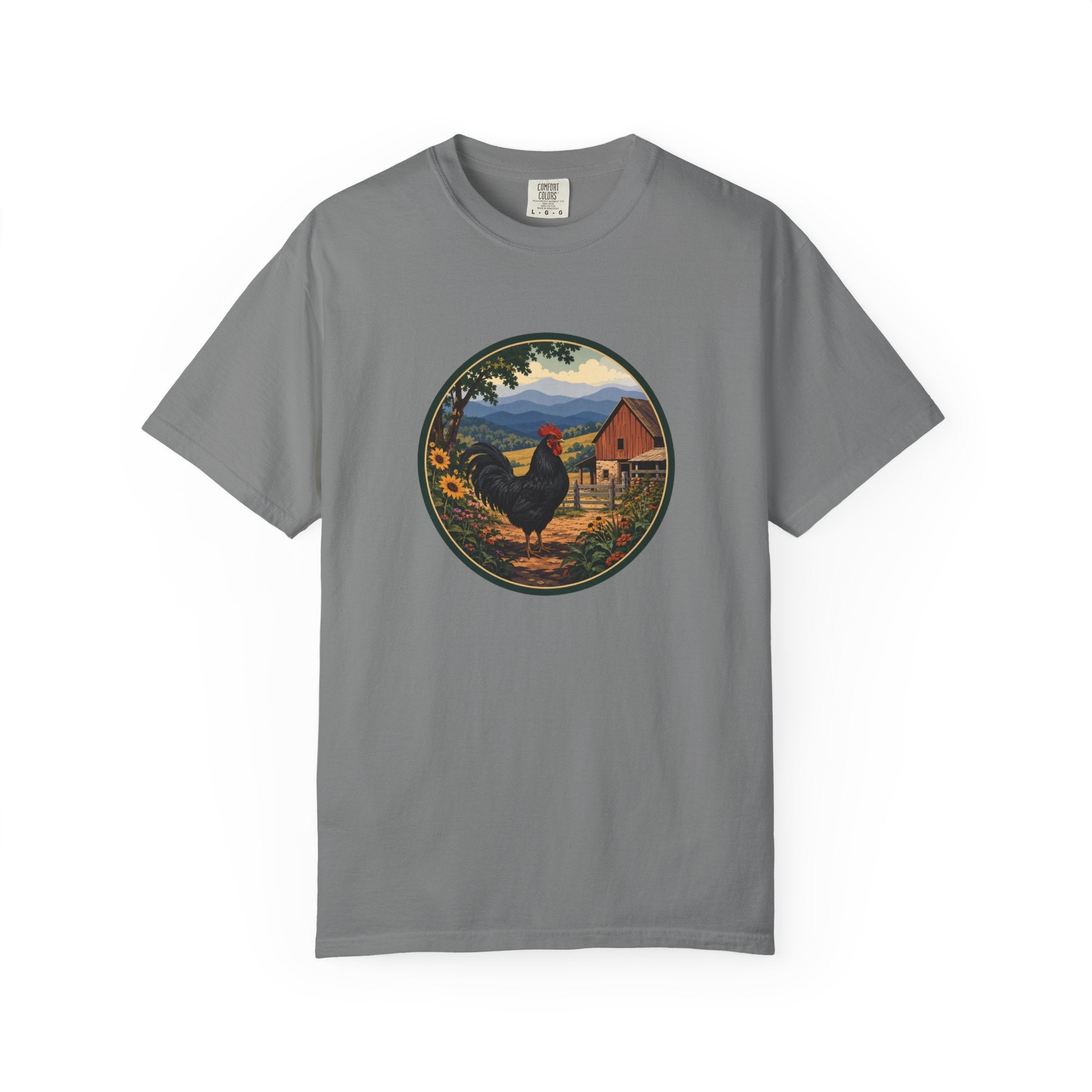 Rooster Farm Circle T-Shirt