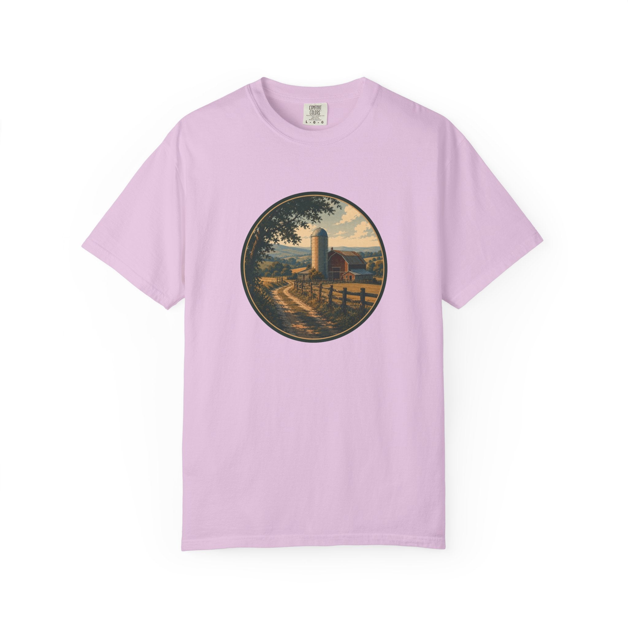 Barn and Farm Country T-Shirt - Vintage Farm Graphic