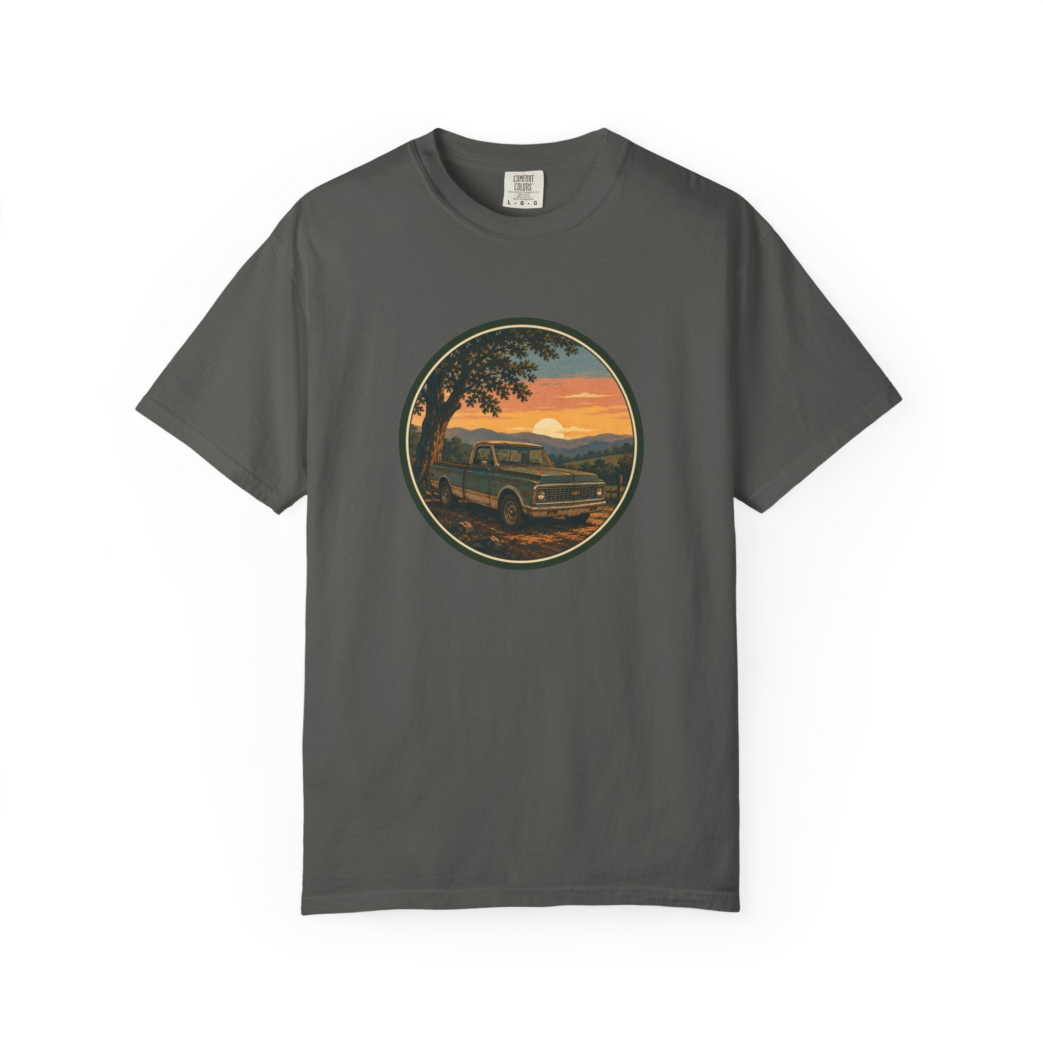 Vintage Pickup Sunset T-Shirt