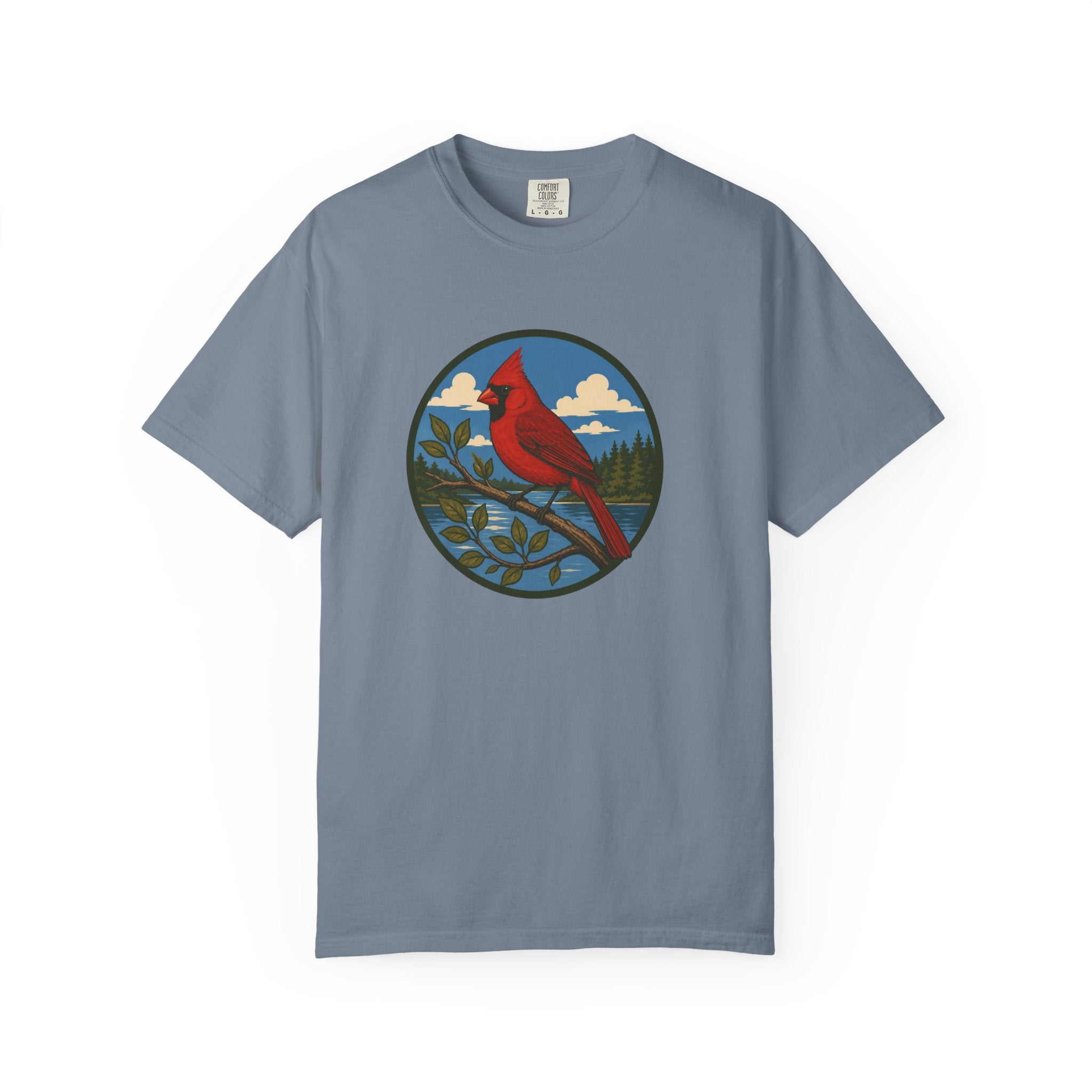 Cardinal Nature T-Shirt — Red Cardinal Bird Graphic Tee