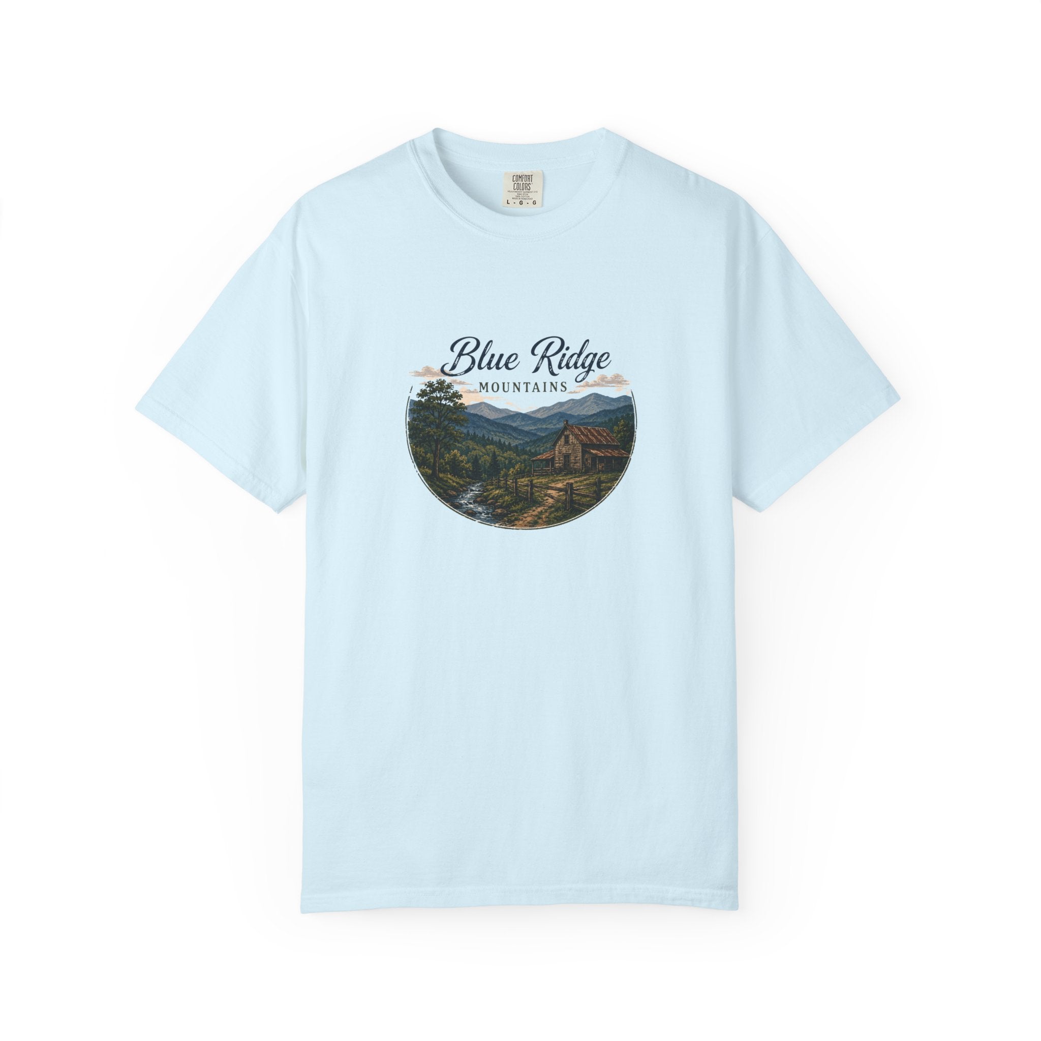 Blue Ridge Mountains Vintage Scenic T-Shirt