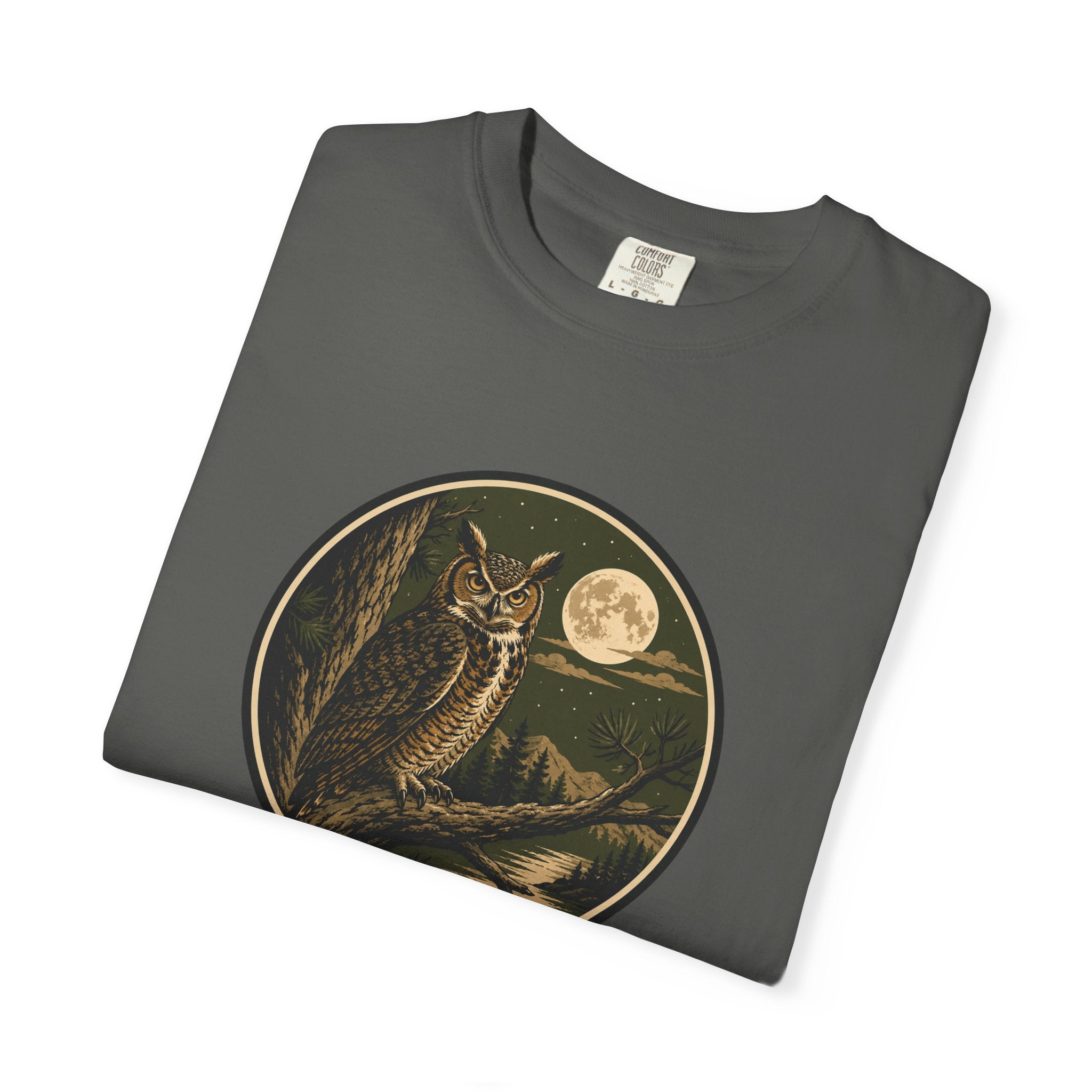 Owl Moon Nightscape T-Shirt
