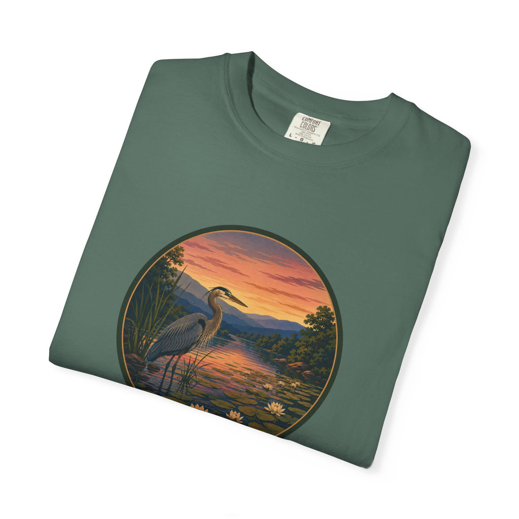 Heron Sunset T-Shirt