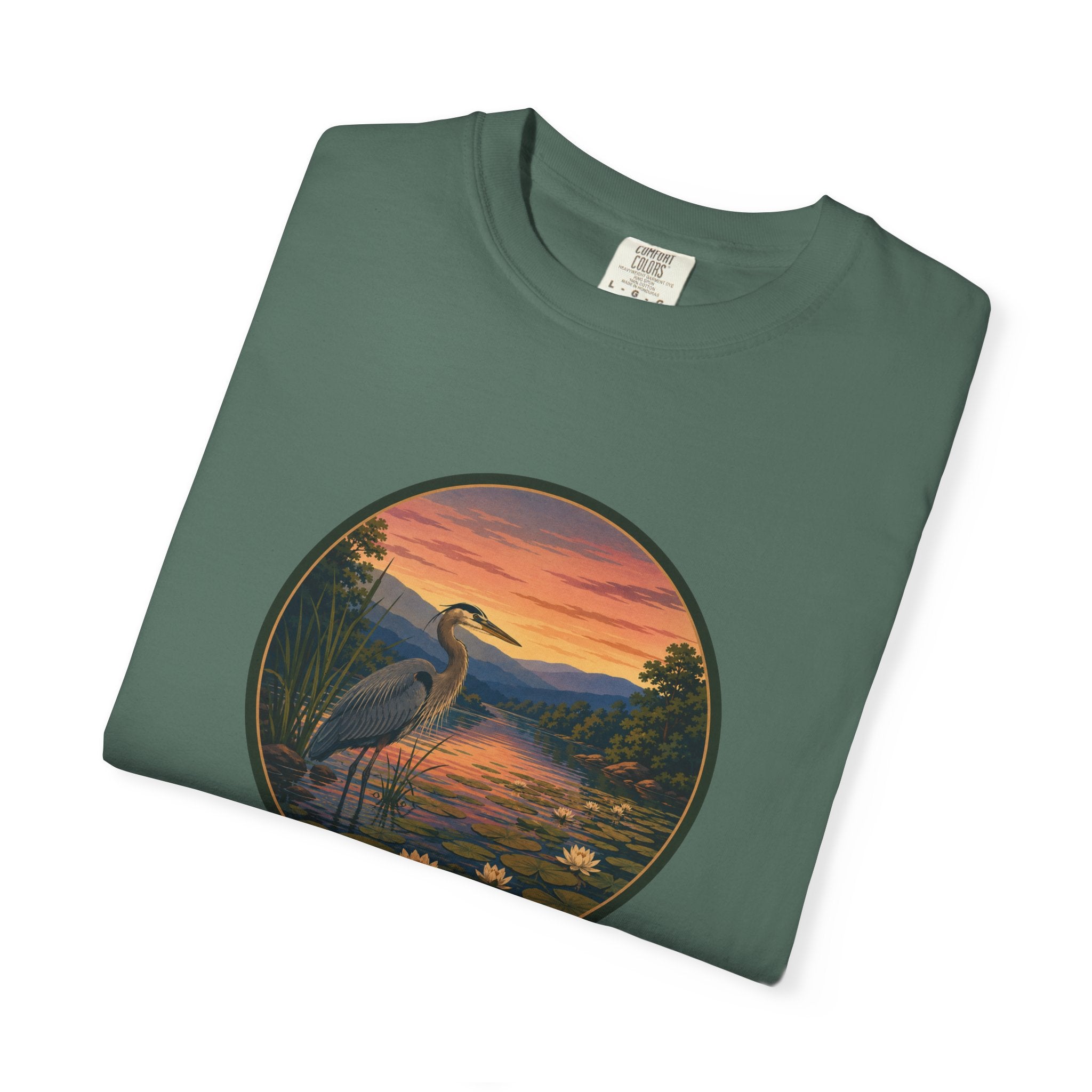 Heron Sunset T-Shirt