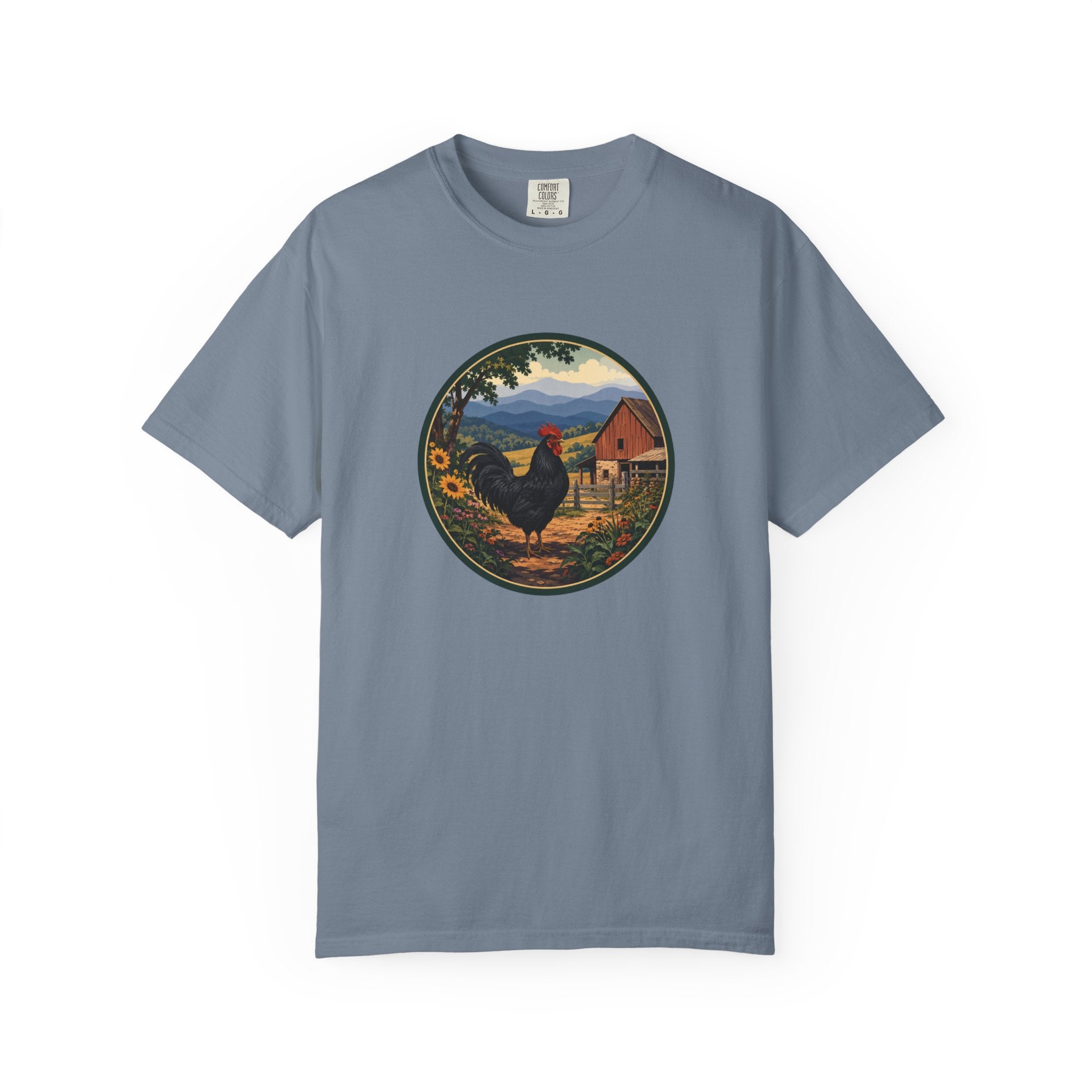 Rooster Farm Circle T-Shirt