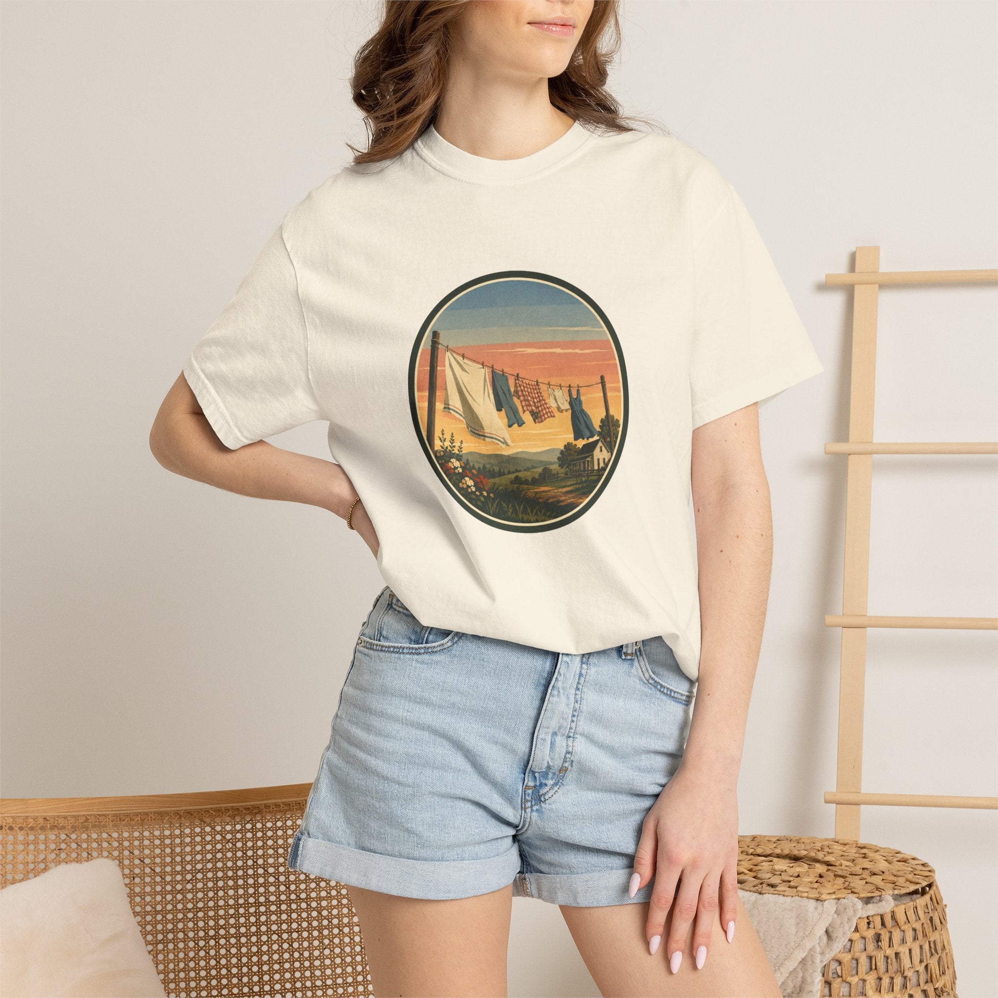 Vintage Laundry Day T-Shirt