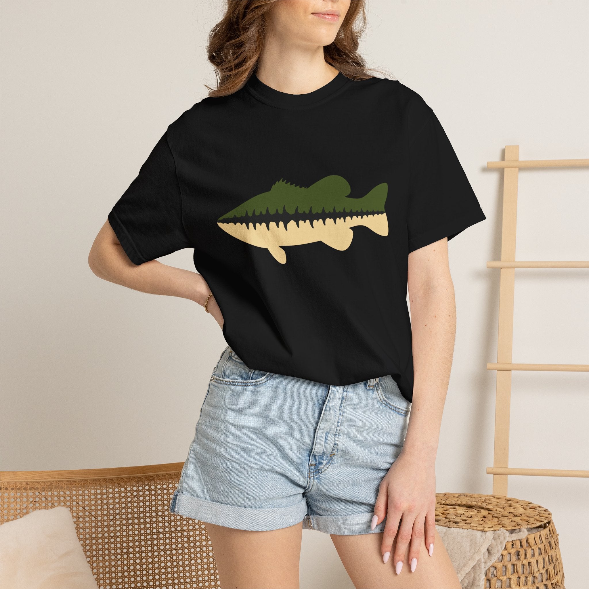 Retro Largemouth Bass