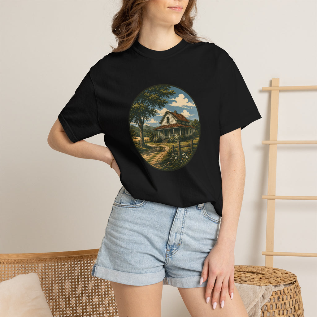 Vintage Country Cottage T-Shirt