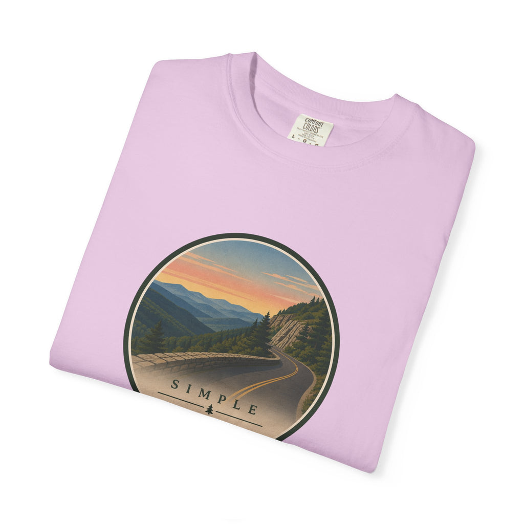 Scenic Sunset Road T-Shirt — Simple Goodness Graphic Tee