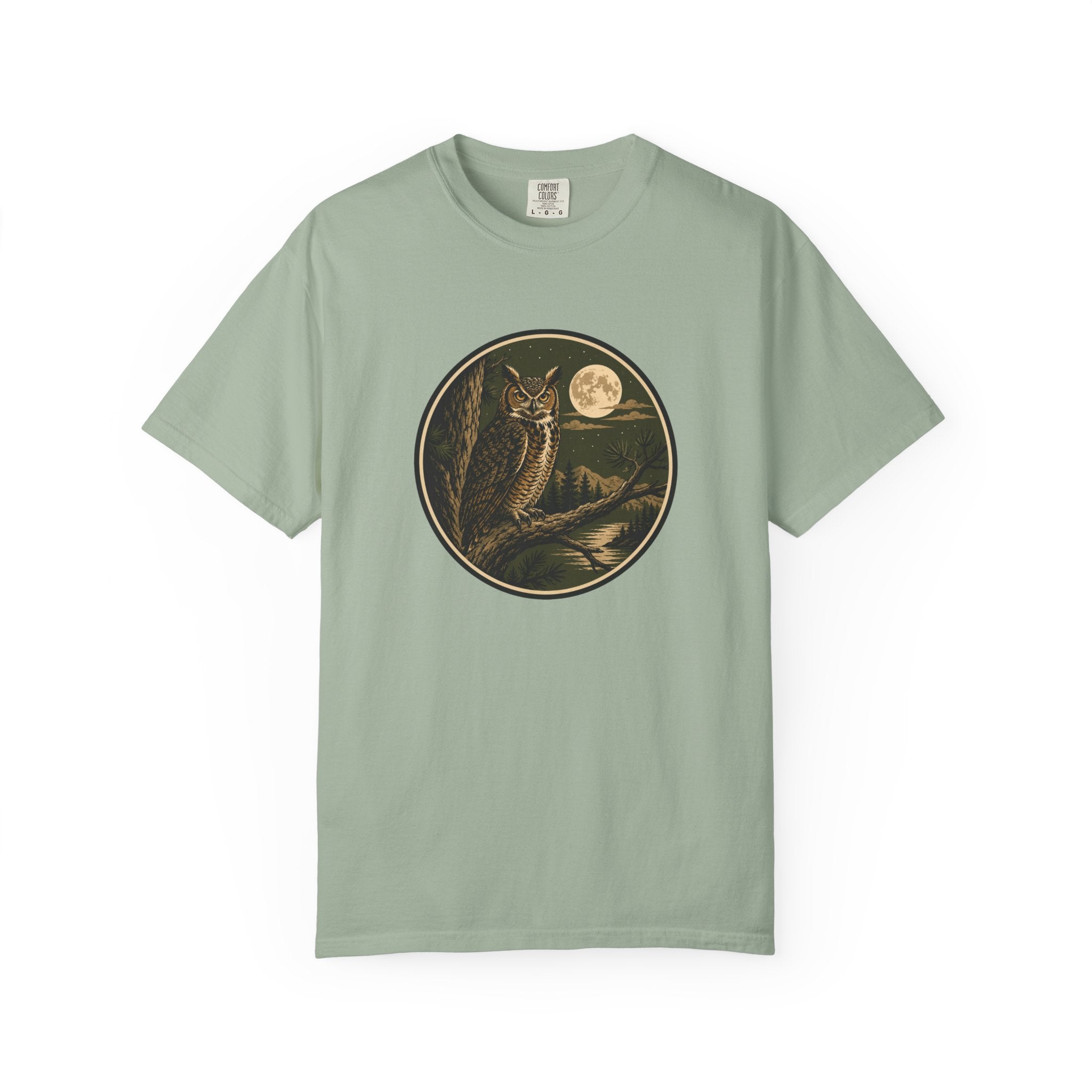 Owl Moon Nightscape T-Shirt