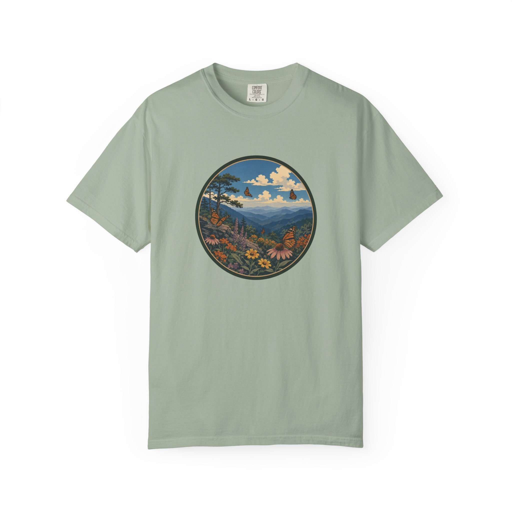 Scenic Butterfly Mountain T-Shirt