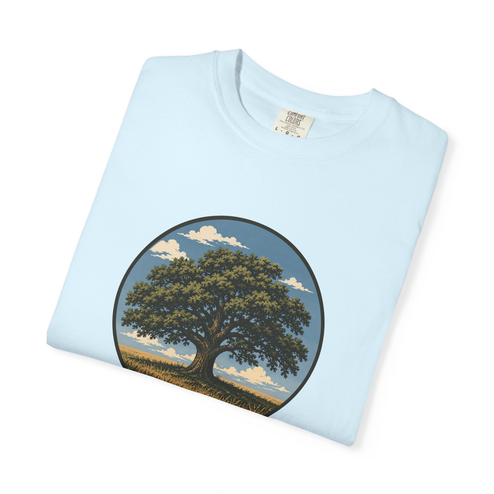Tree of Life T-Shirt — Vintage Oak Landscape Graphic Tee
