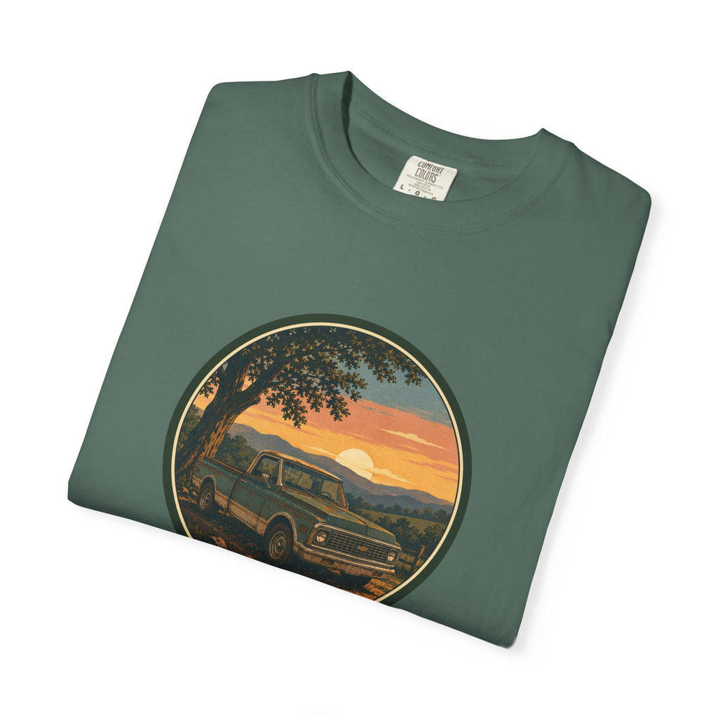 Vintage Pickup Sunset T-Shirt