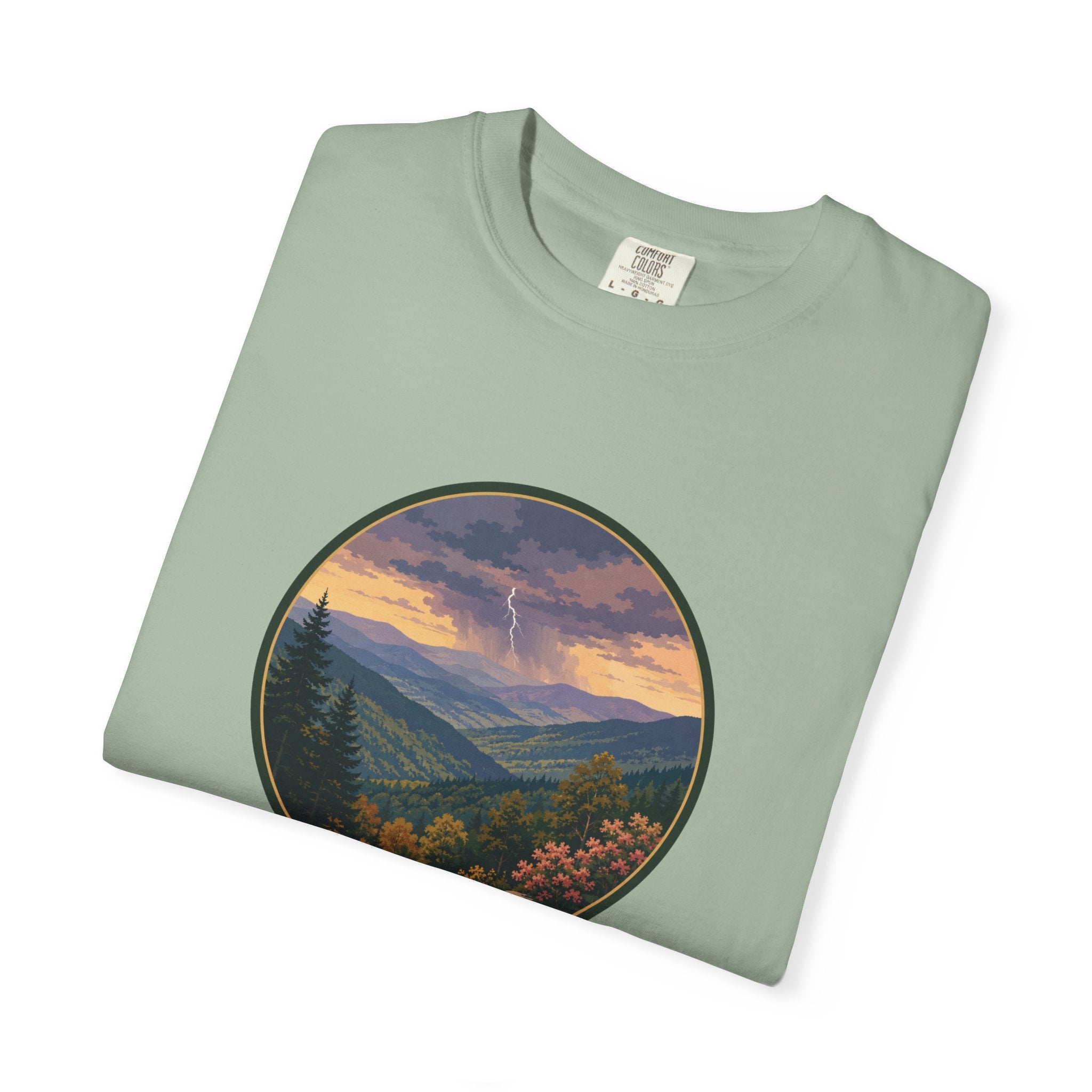 Scenic Blue Ridge Mountain Thunderstorm T-Shirt