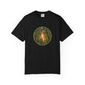 Forest Sunburst T-Shirt — Circular Woodland Nature Tee