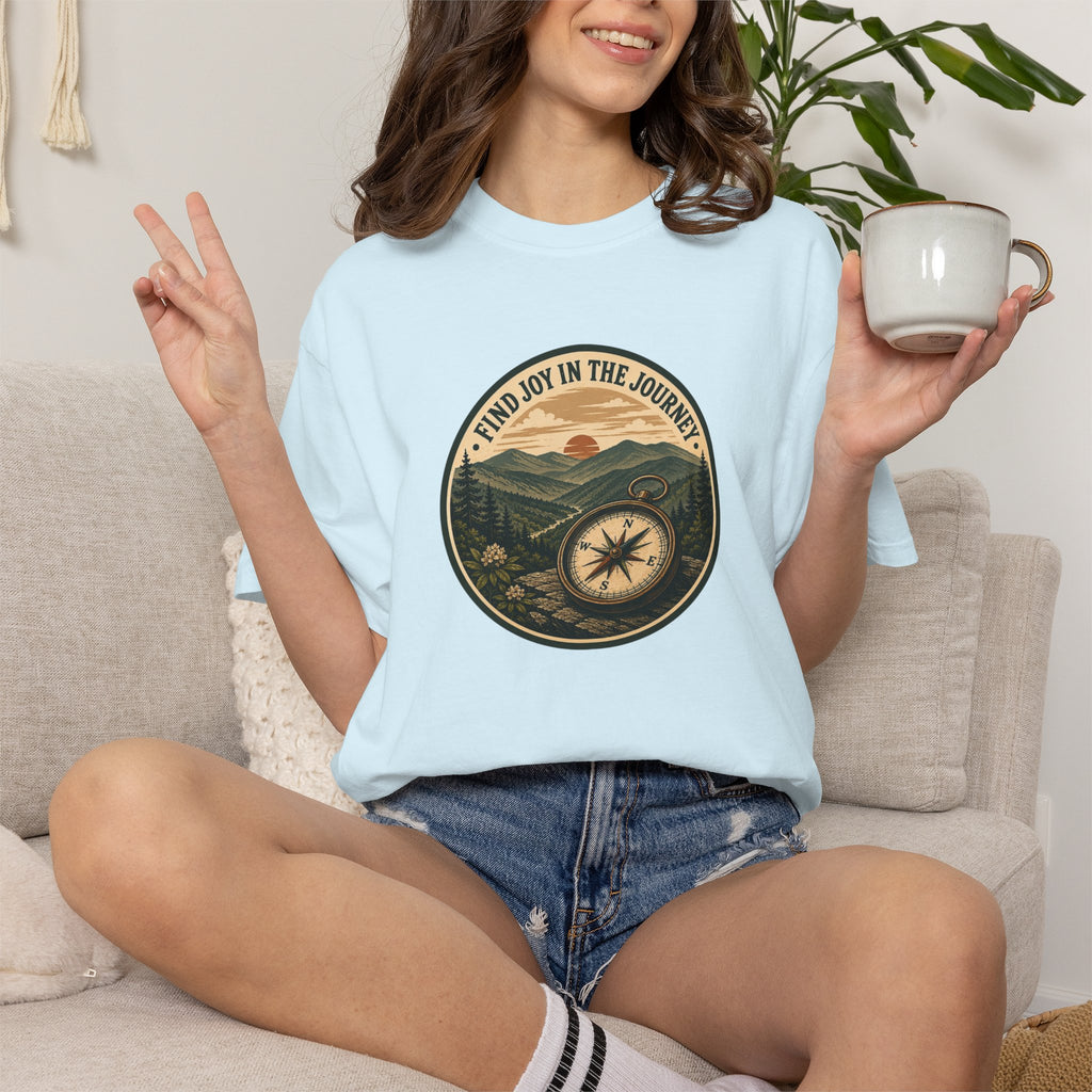 "Find Joy in the Journey" Compass T-shirt