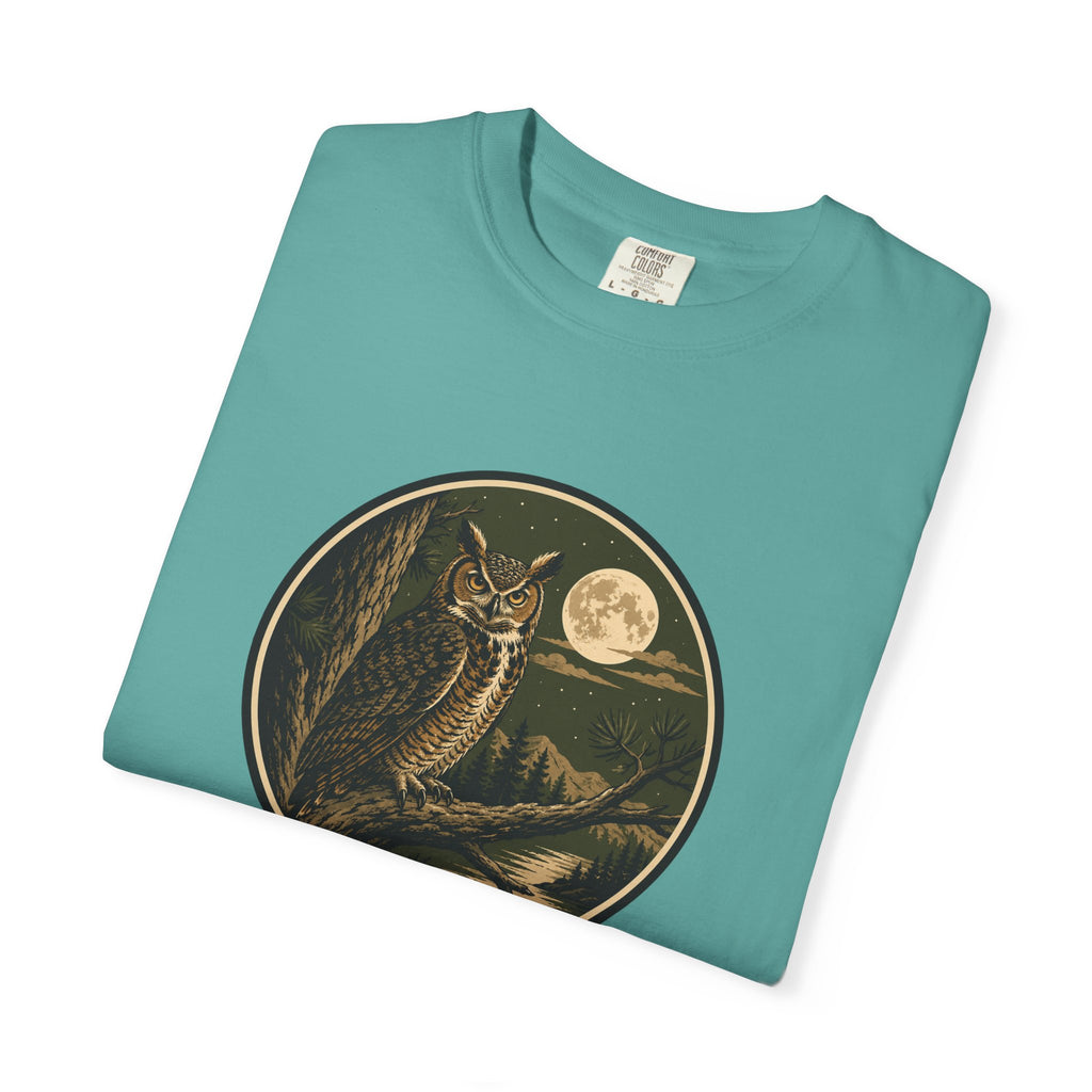 Owl Moon Nightscape T-Shirt