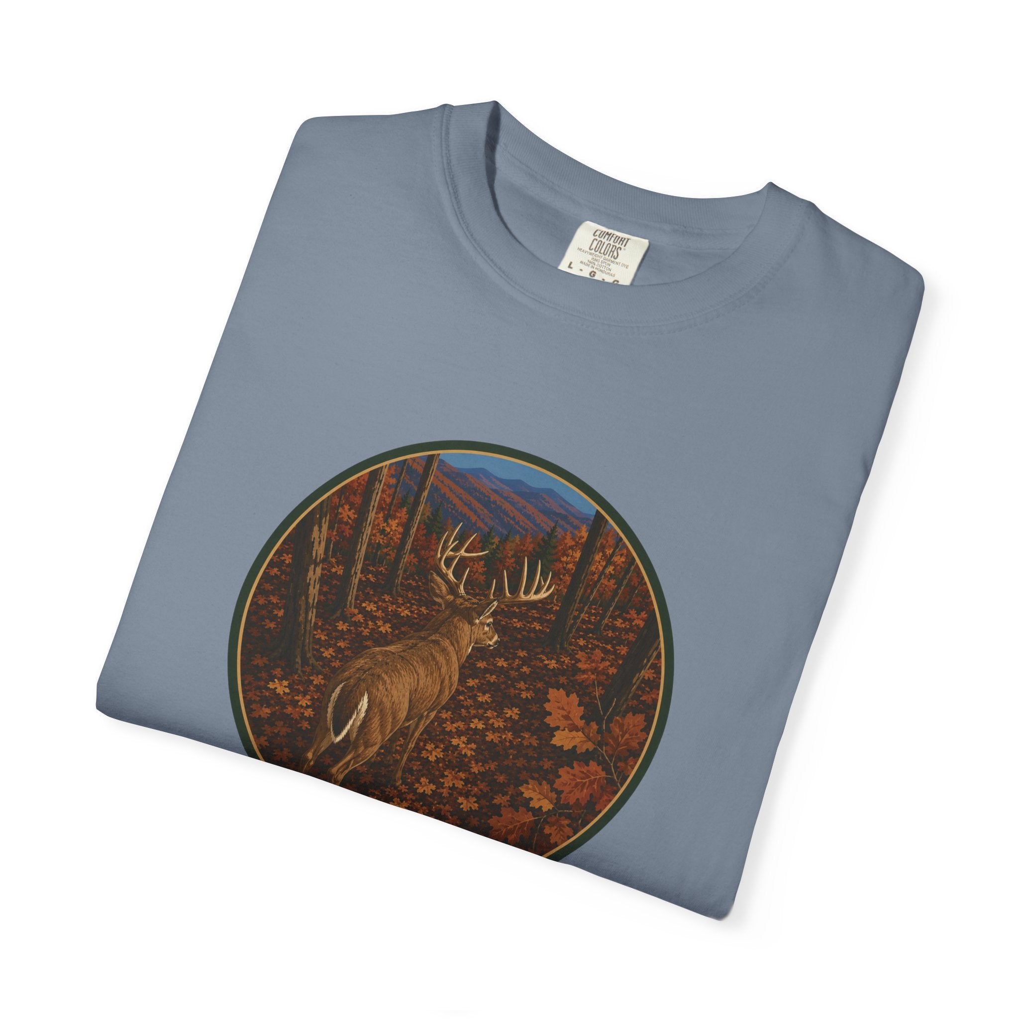 Trophy Whitetail Graphic T-Shirt — Buck in Rut Nature Tee