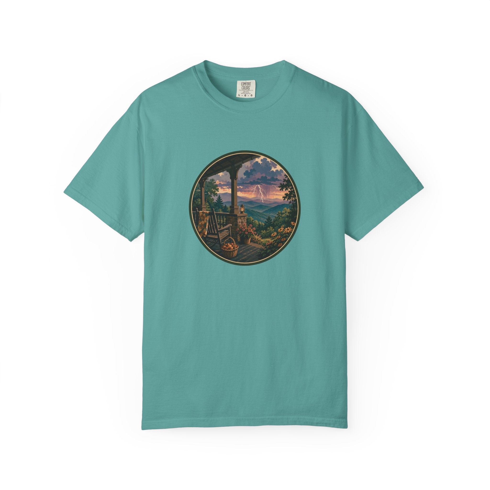 Scenic Mountain Storm T-Shirt