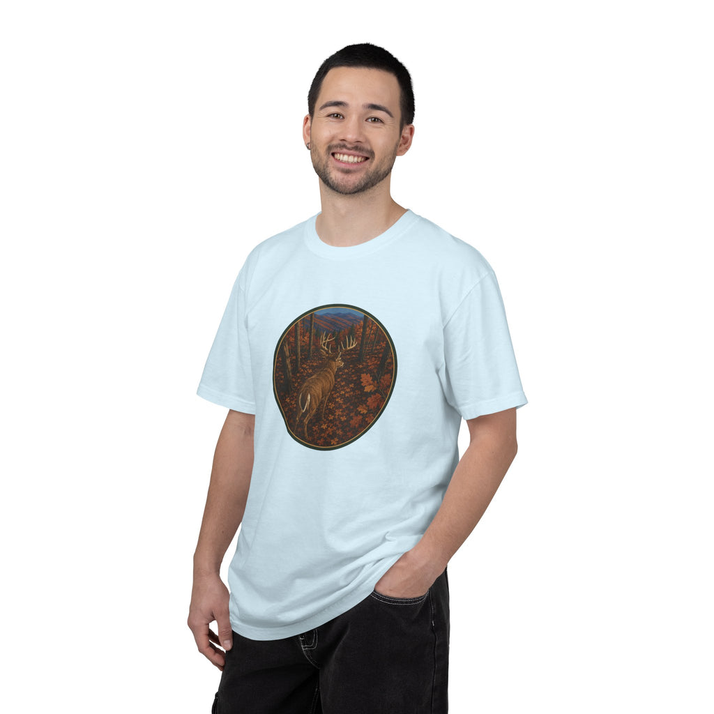 Trophy Whitetail Graphic T-Shirt — Buck in Rut Nature Tee