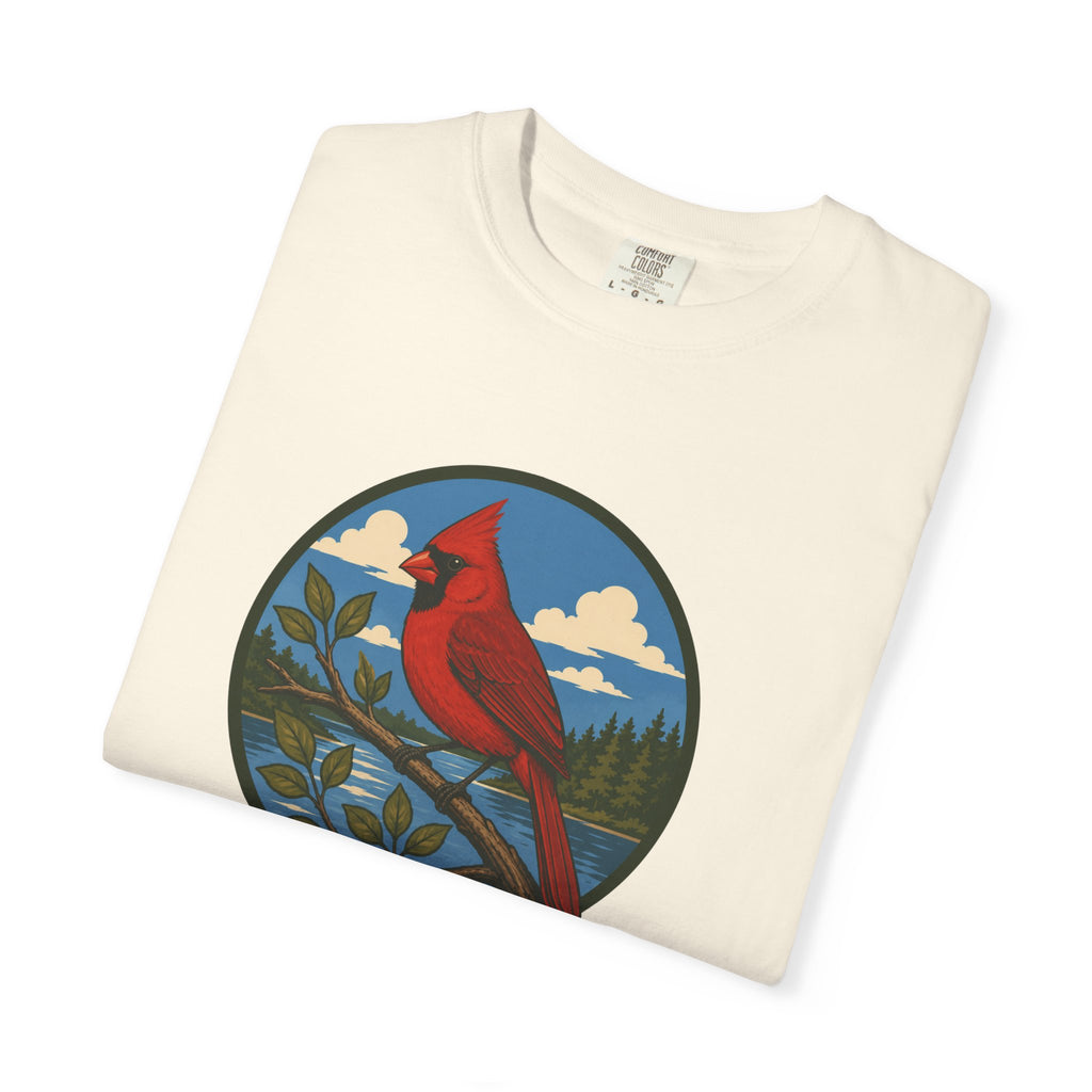 Cardinal Nature T-Shirt — Red Cardinal Bird Graphic Tee