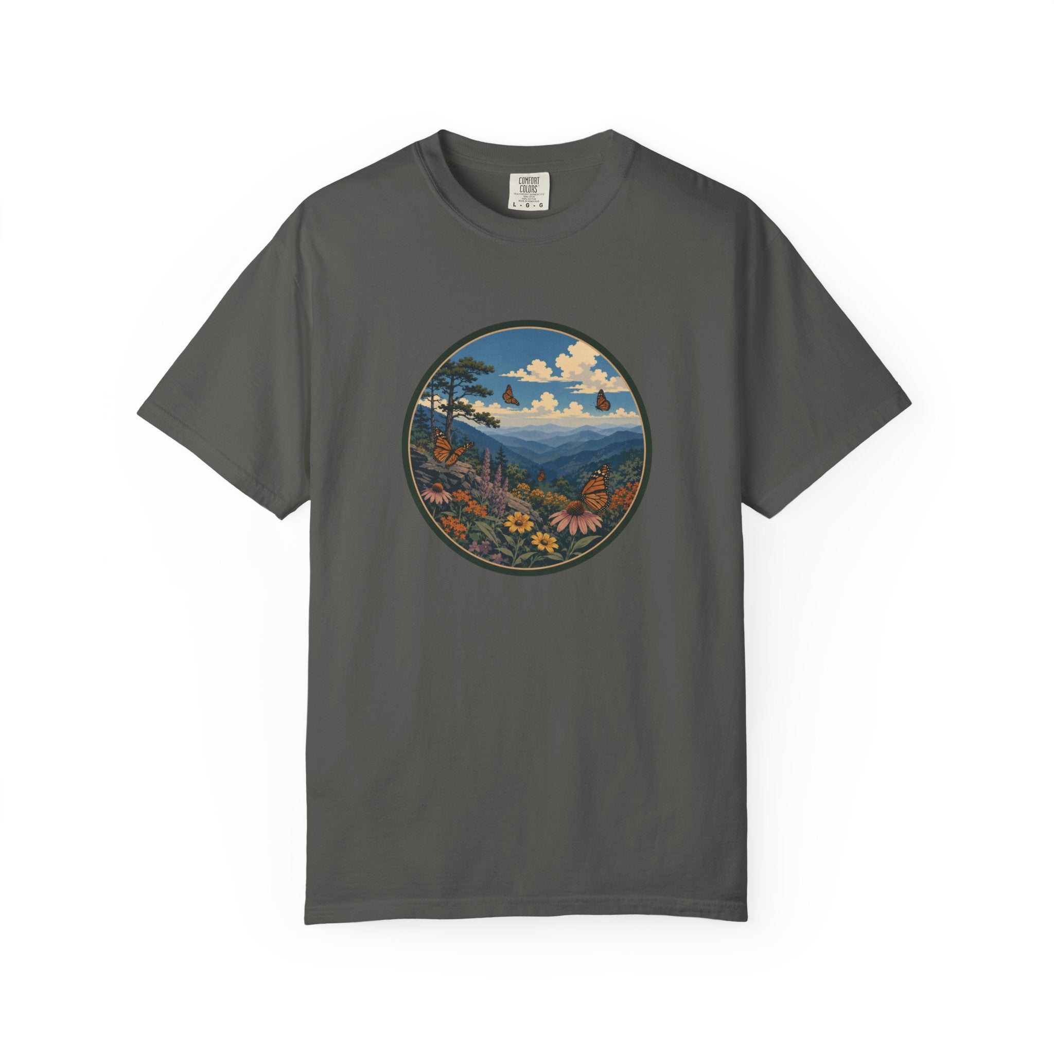 Scenic Butterfly Mountain T-Shirt