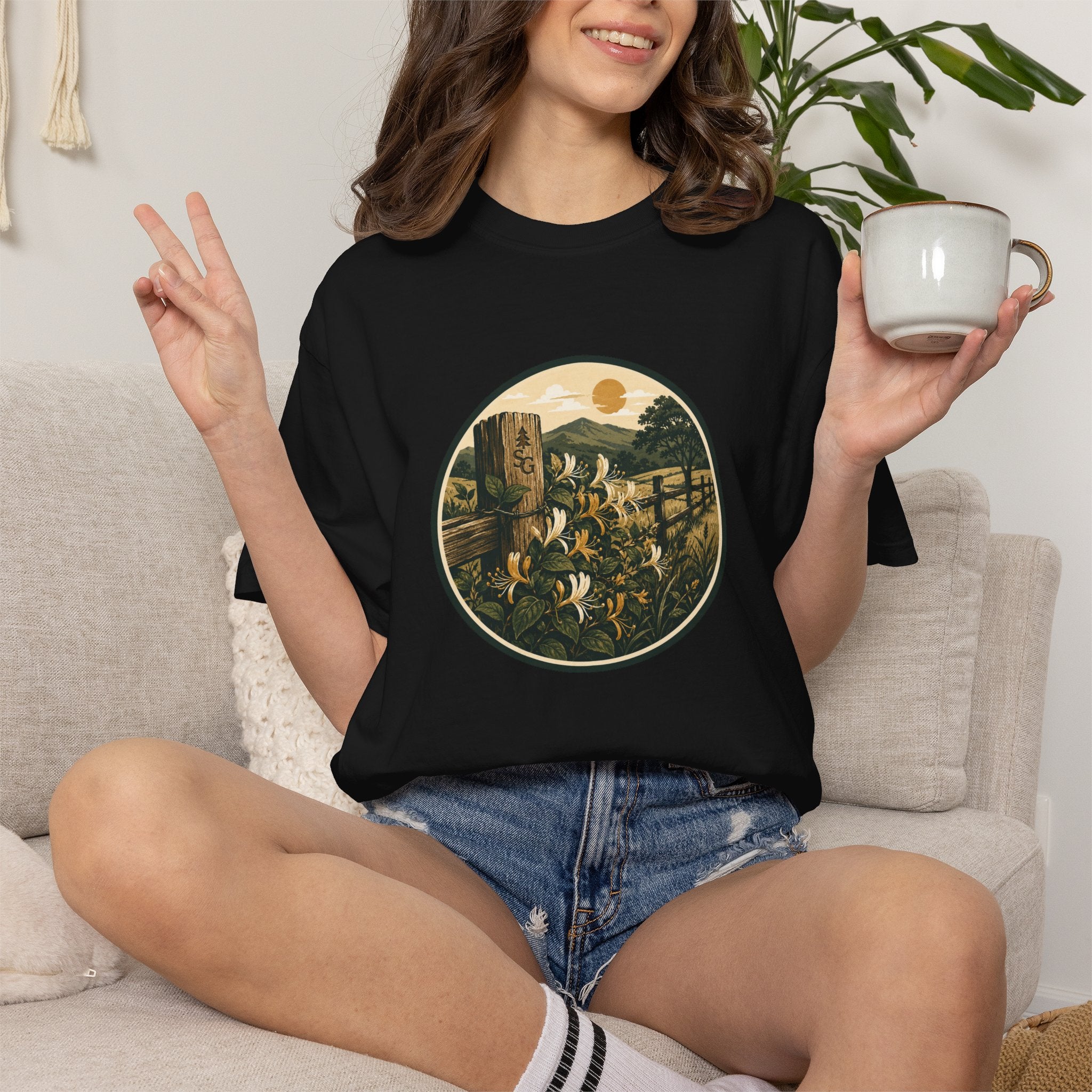 Vintage Country Garden T-Shirt