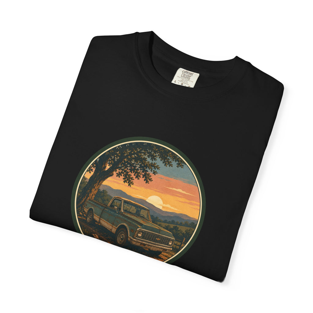 Vintage Pickup Sunset T-Shirt