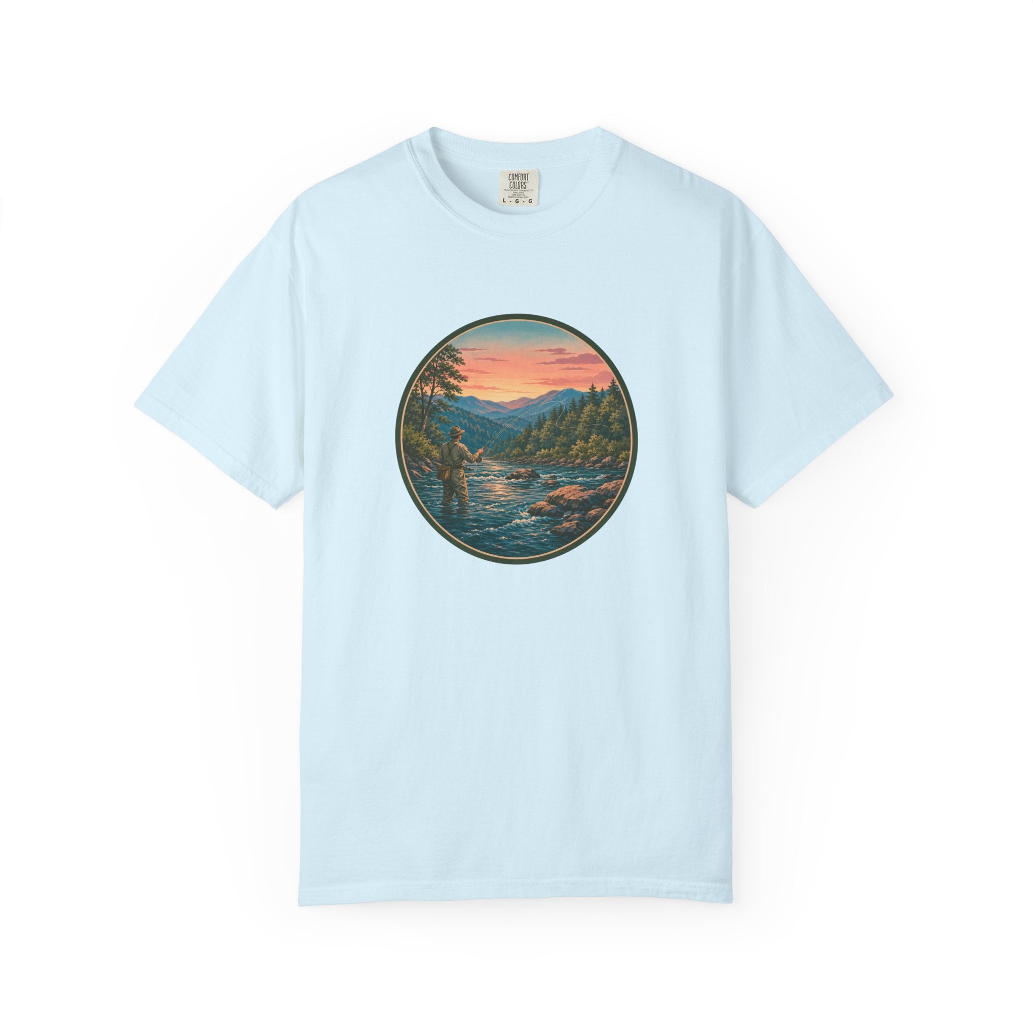 Sunset River Fly Fishing T-Shirt