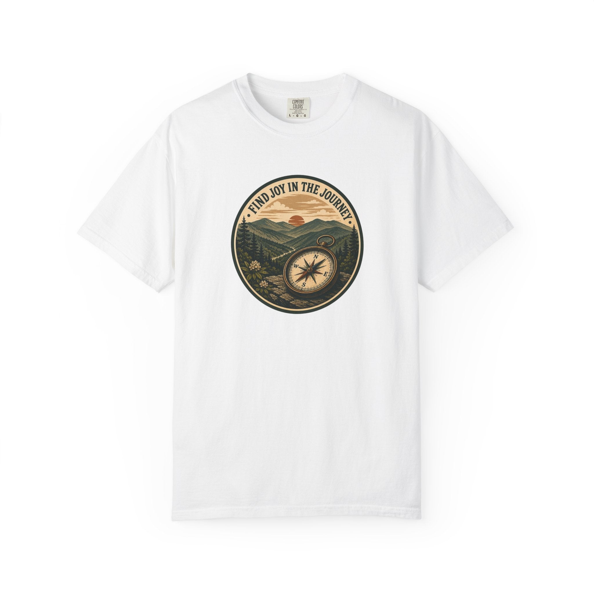 "Find Joy in the Journey" Compass T-shirt
