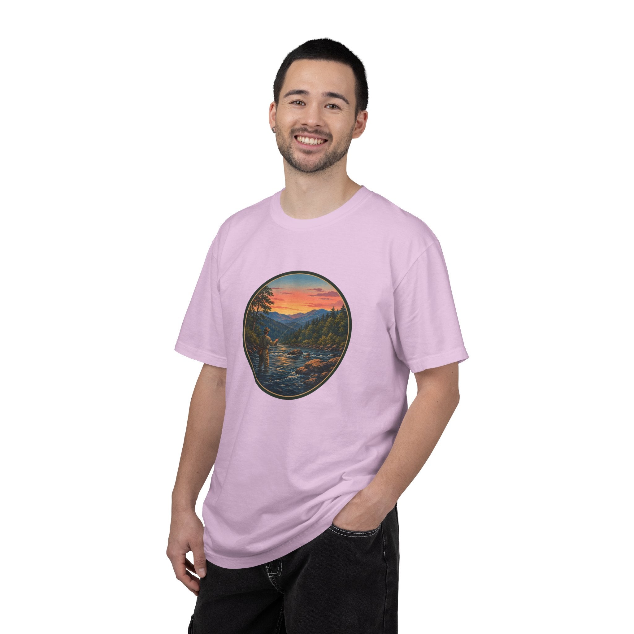 Sunset River Fly Fishing T-Shirt