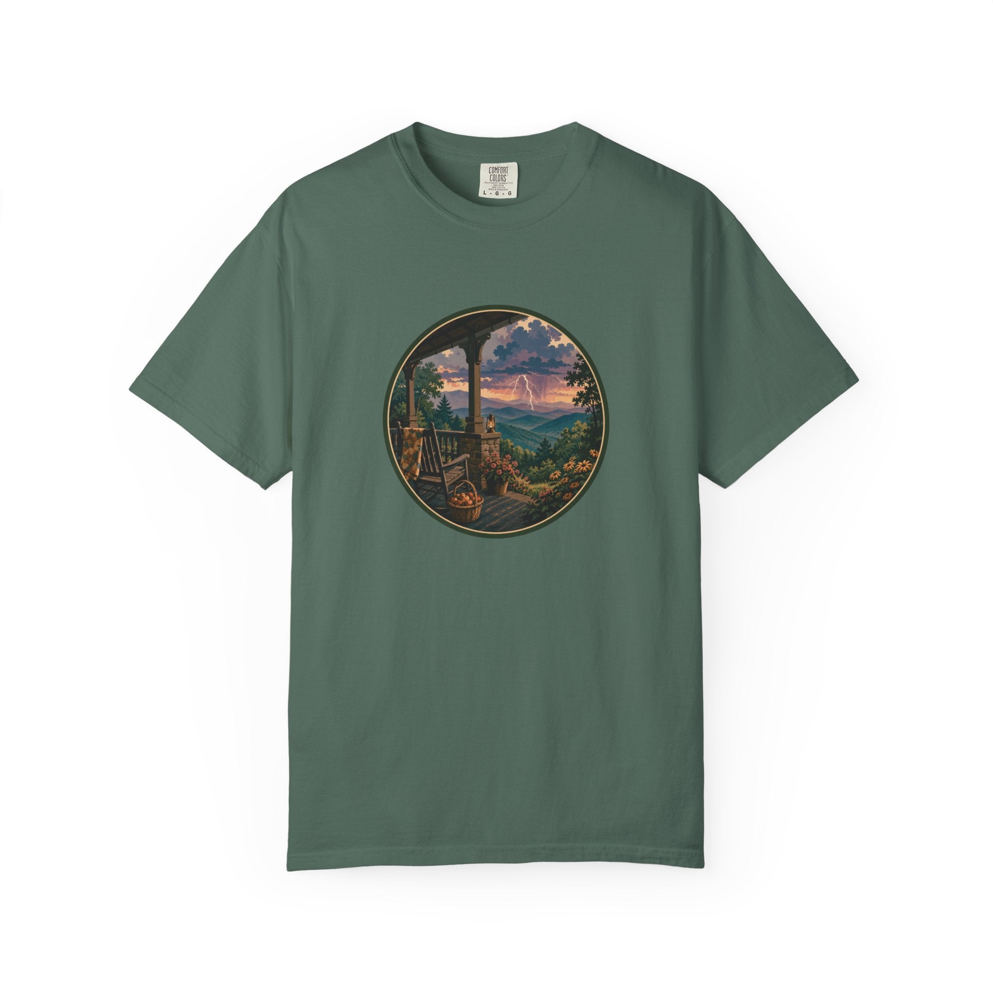 Scenic Mountain Storm T-Shirt