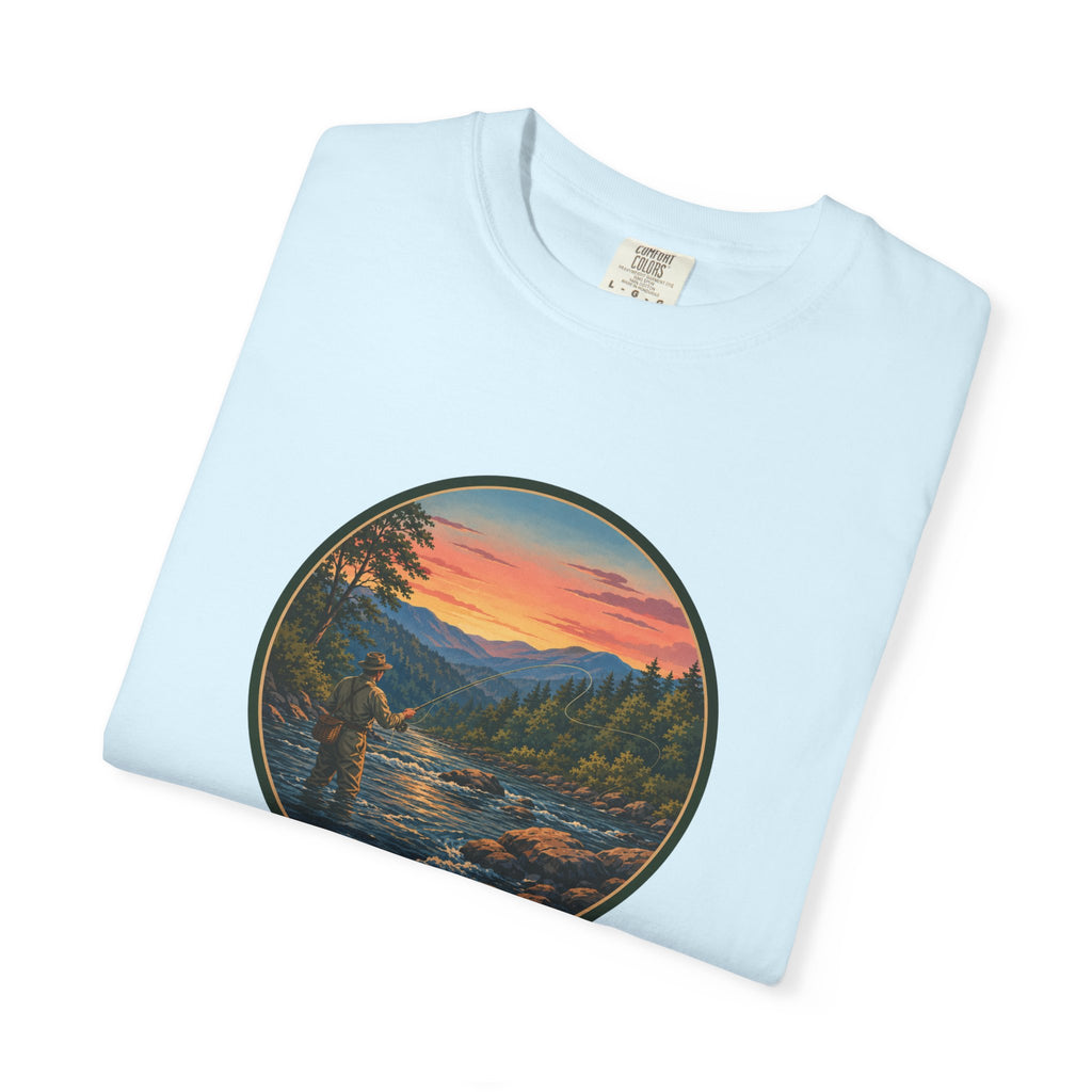 Sunset River Fly Fishing T-Shirt