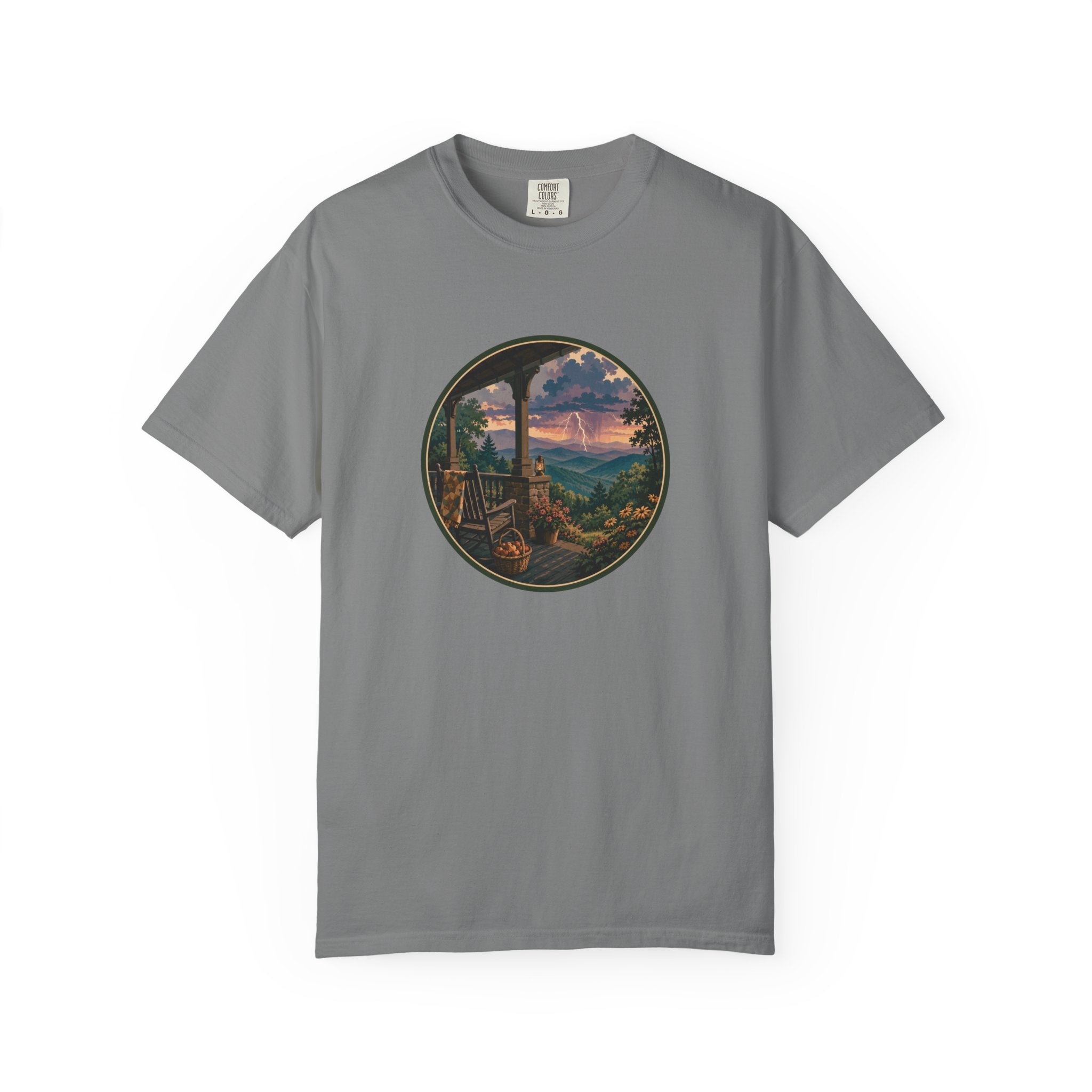 Scenic Mountain Storm T-Shirt