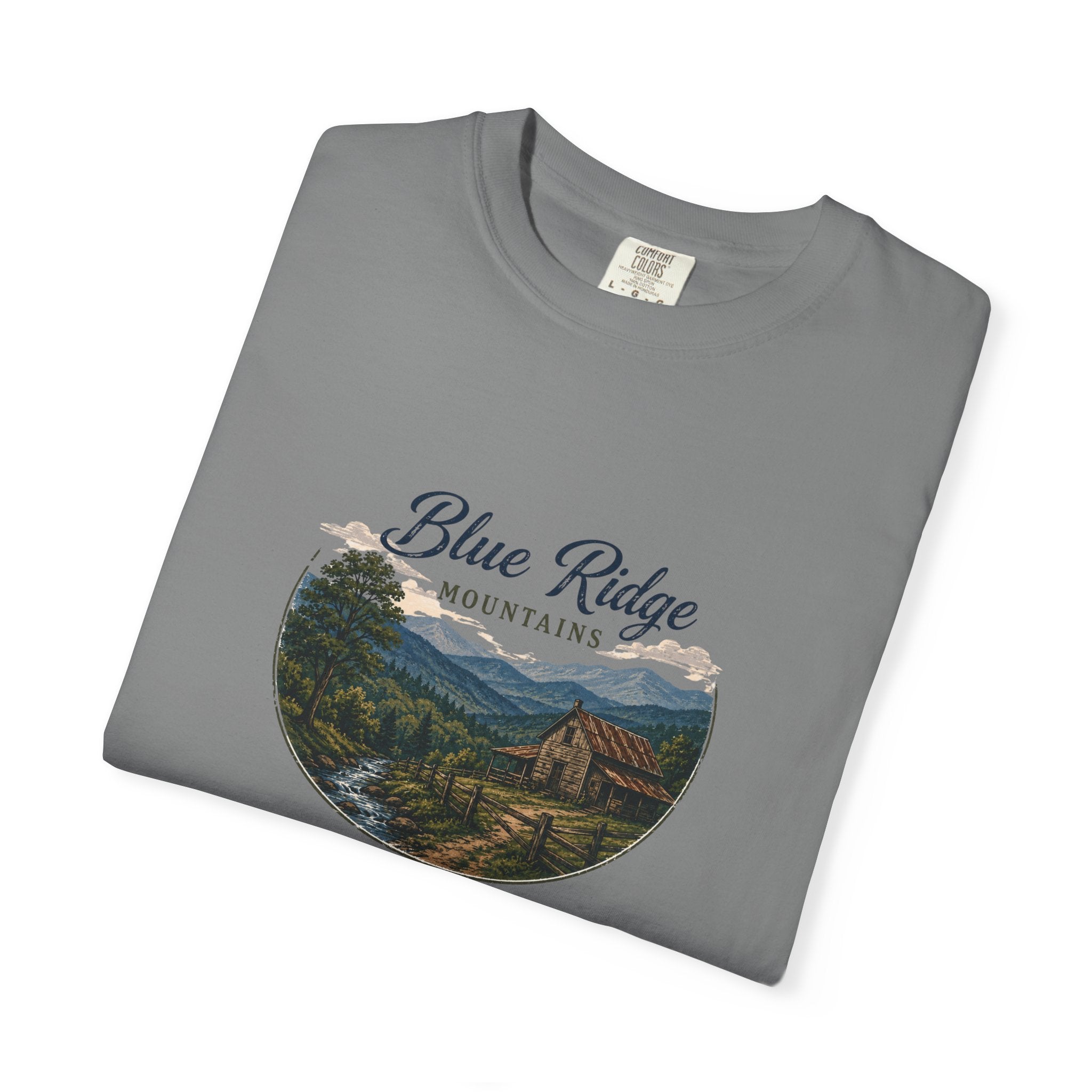 Blue Ridge Mountains Vintage Scenic T-Shirt