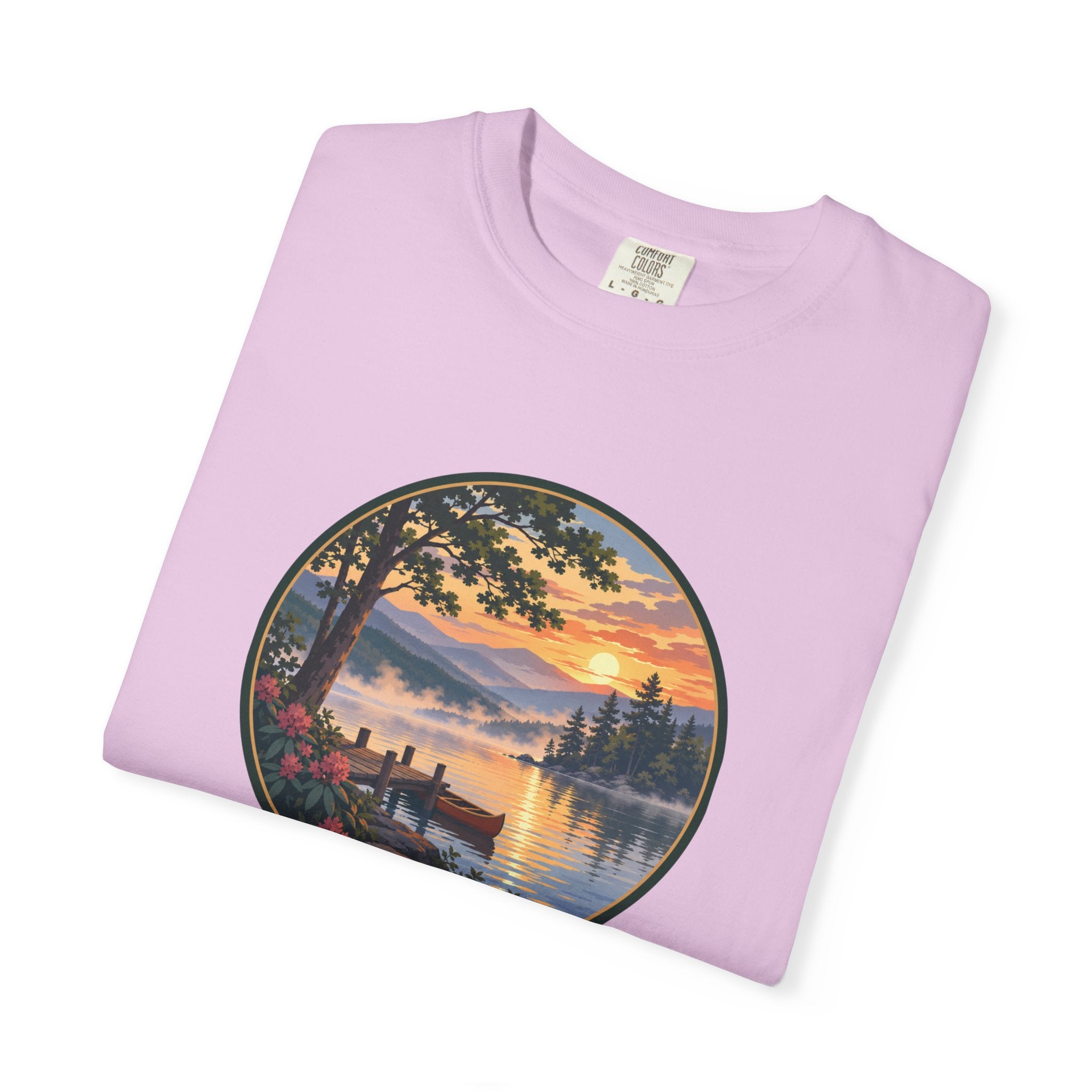 Scenic Lake Sunrise T-Shirt