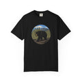 Black Bear Wilderness Badge Unisex Garment-Dyed T-Shirt