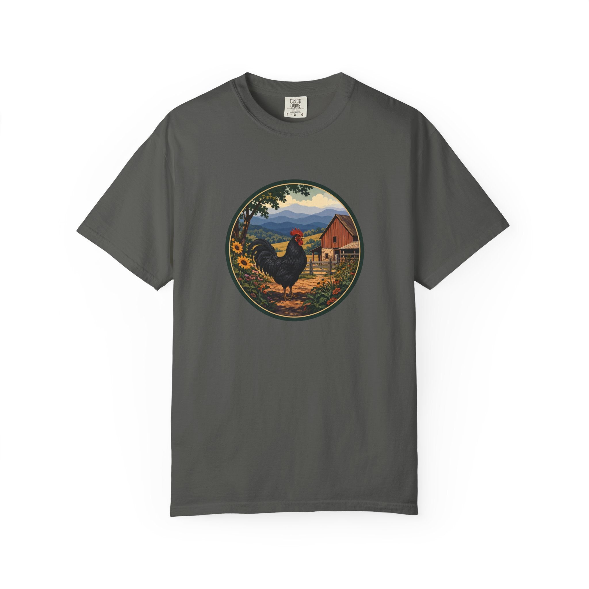 Rooster Farm Circle T-Shirt