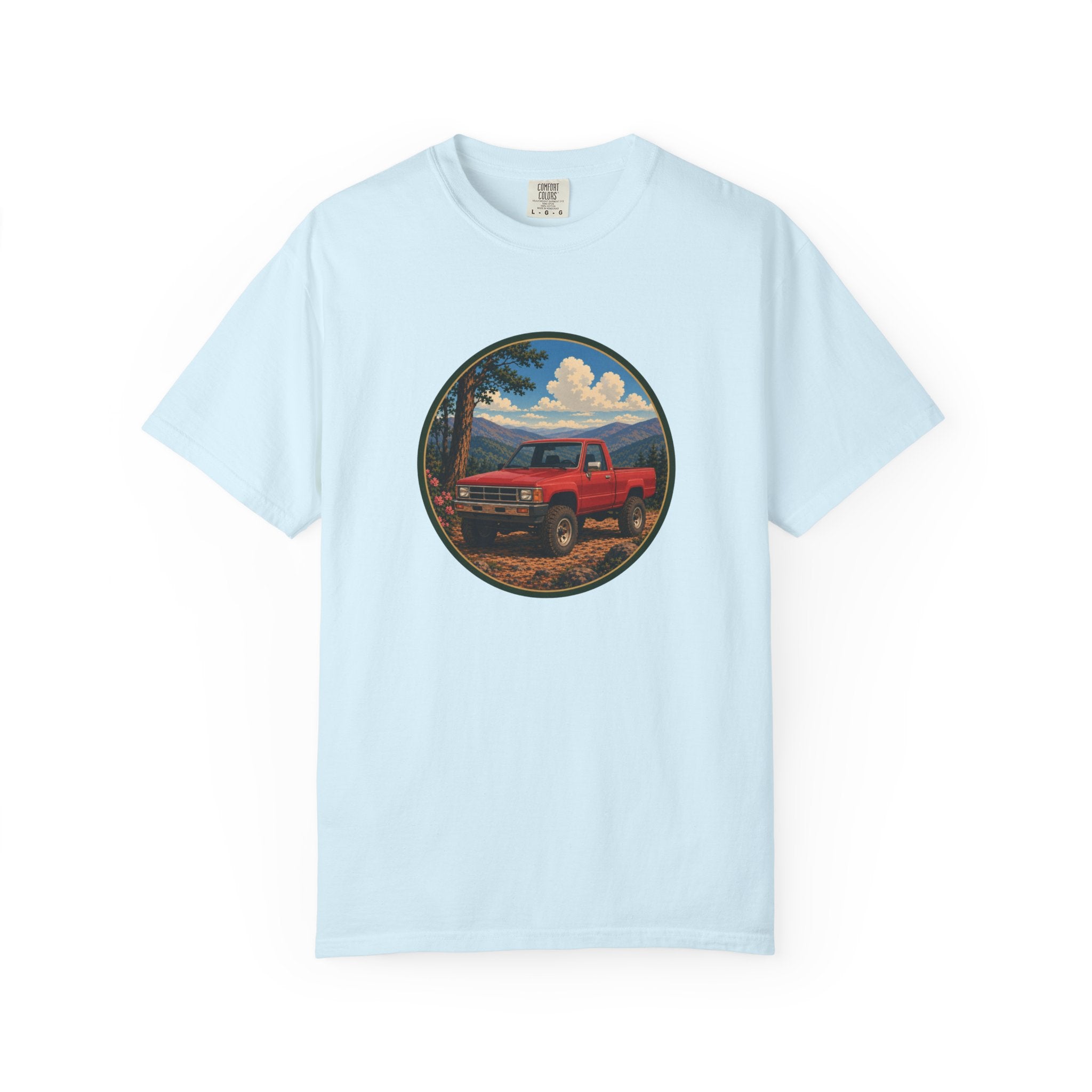 Adventure Truck T-Shirt — Vintage Red 4x4 Off-Road Graphic Tee