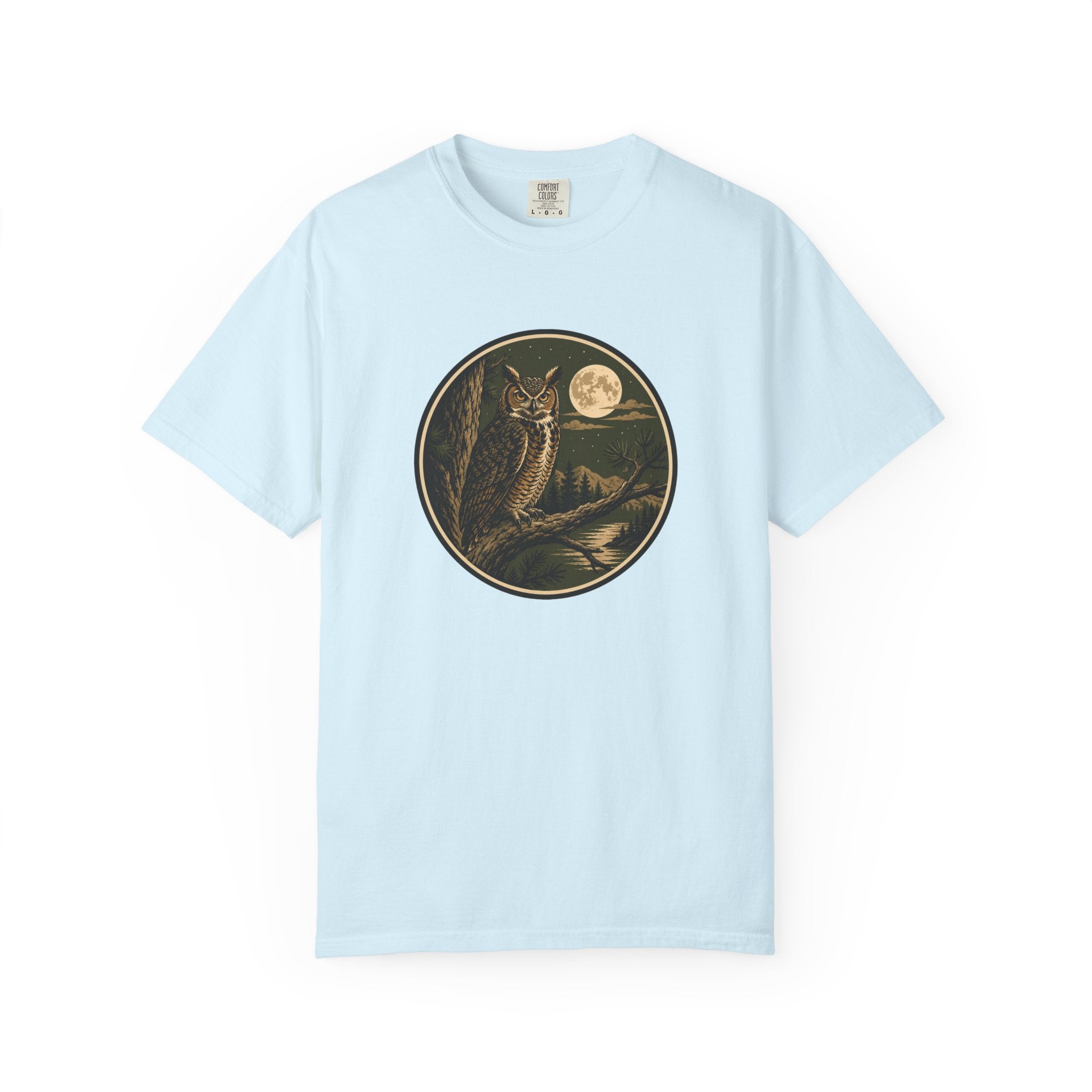Owl Moon Nightscape T-Shirt