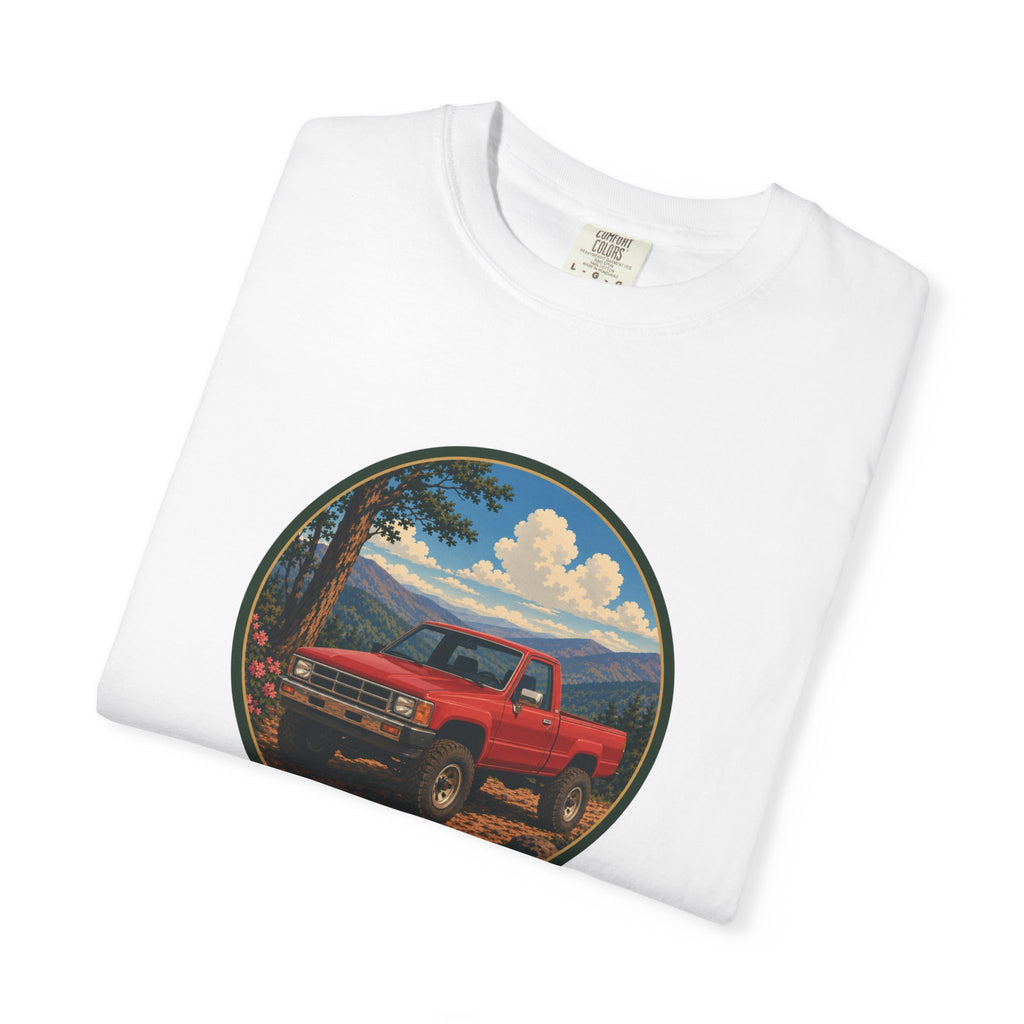 Adventure Truck T-Shirt — Vintage Red 4x4 Off-Road Graphic Tee