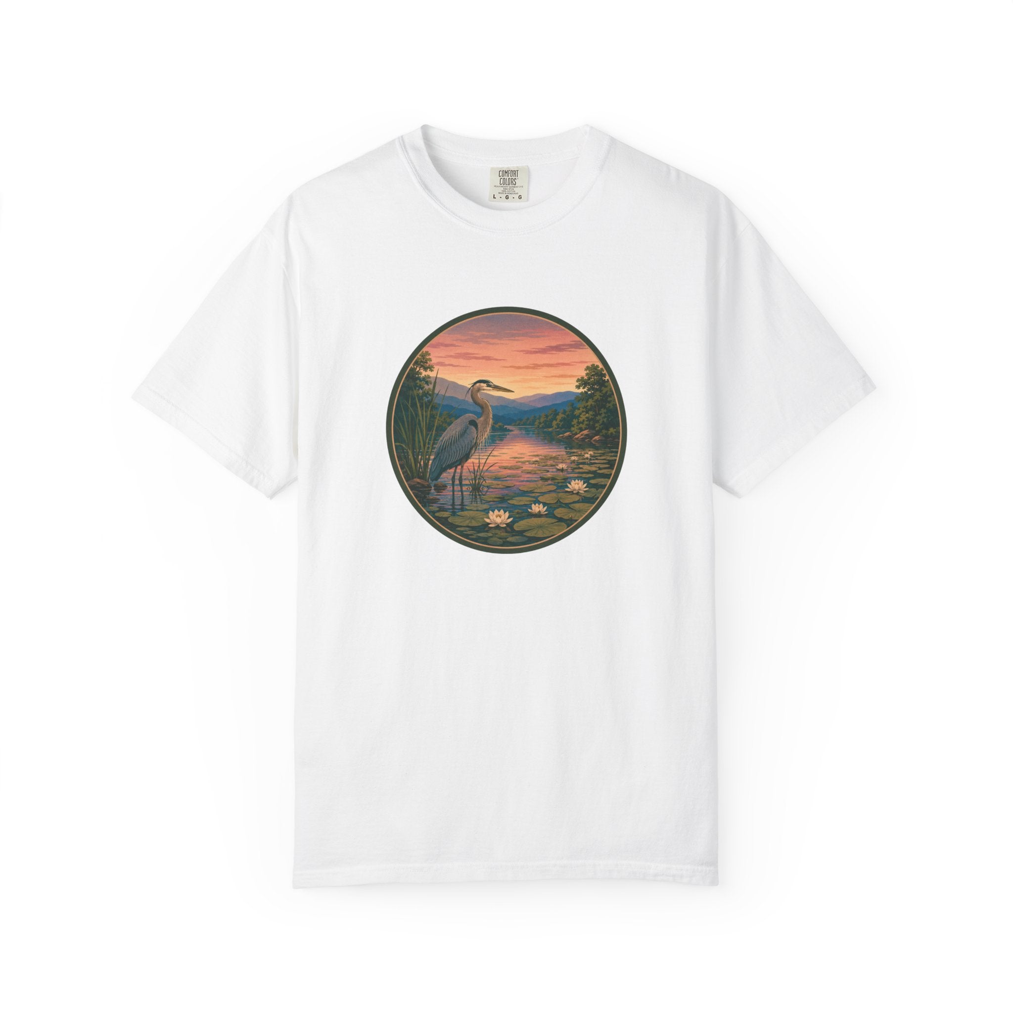 Heron Sunset T-Shirt