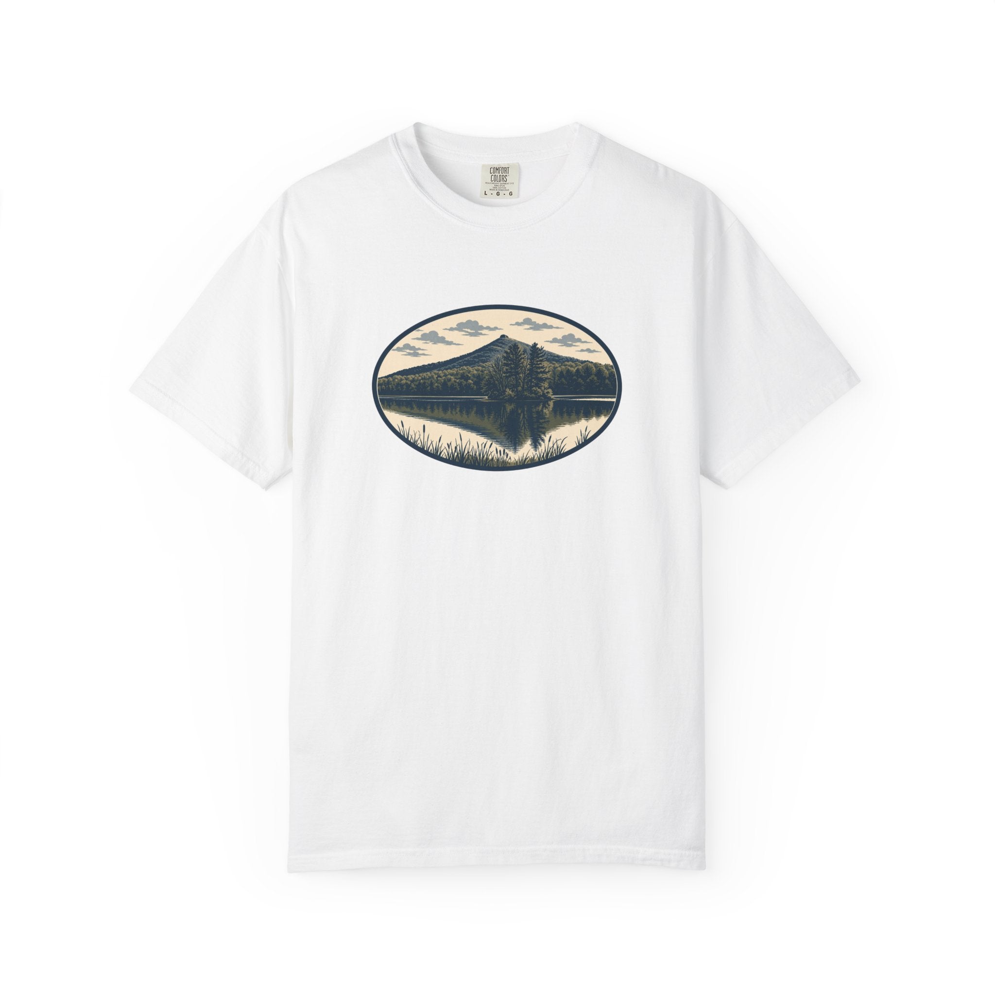 Sharp Top Mountain Reflection T-Shirt