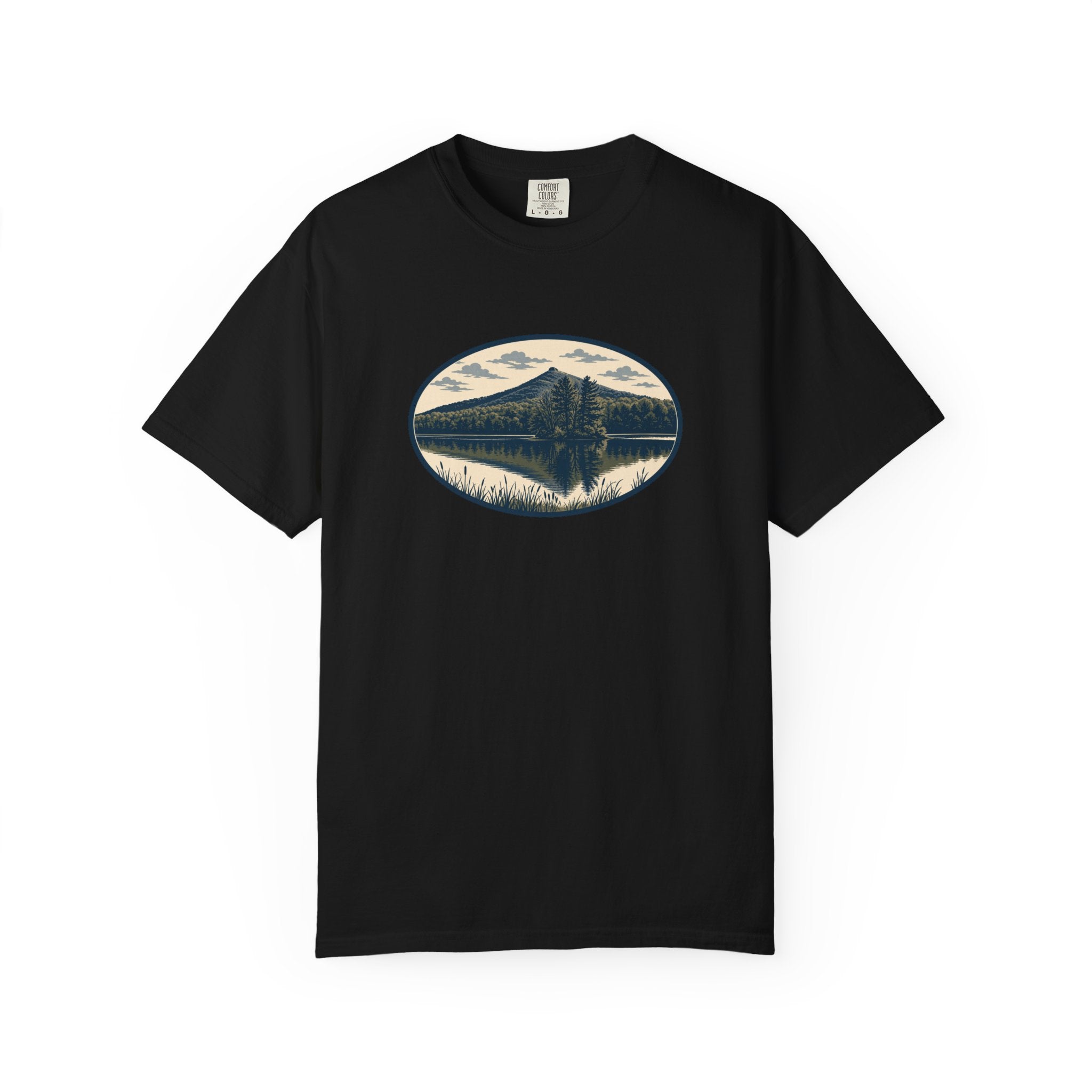Sharp Top Mountain Reflection T-Shirt