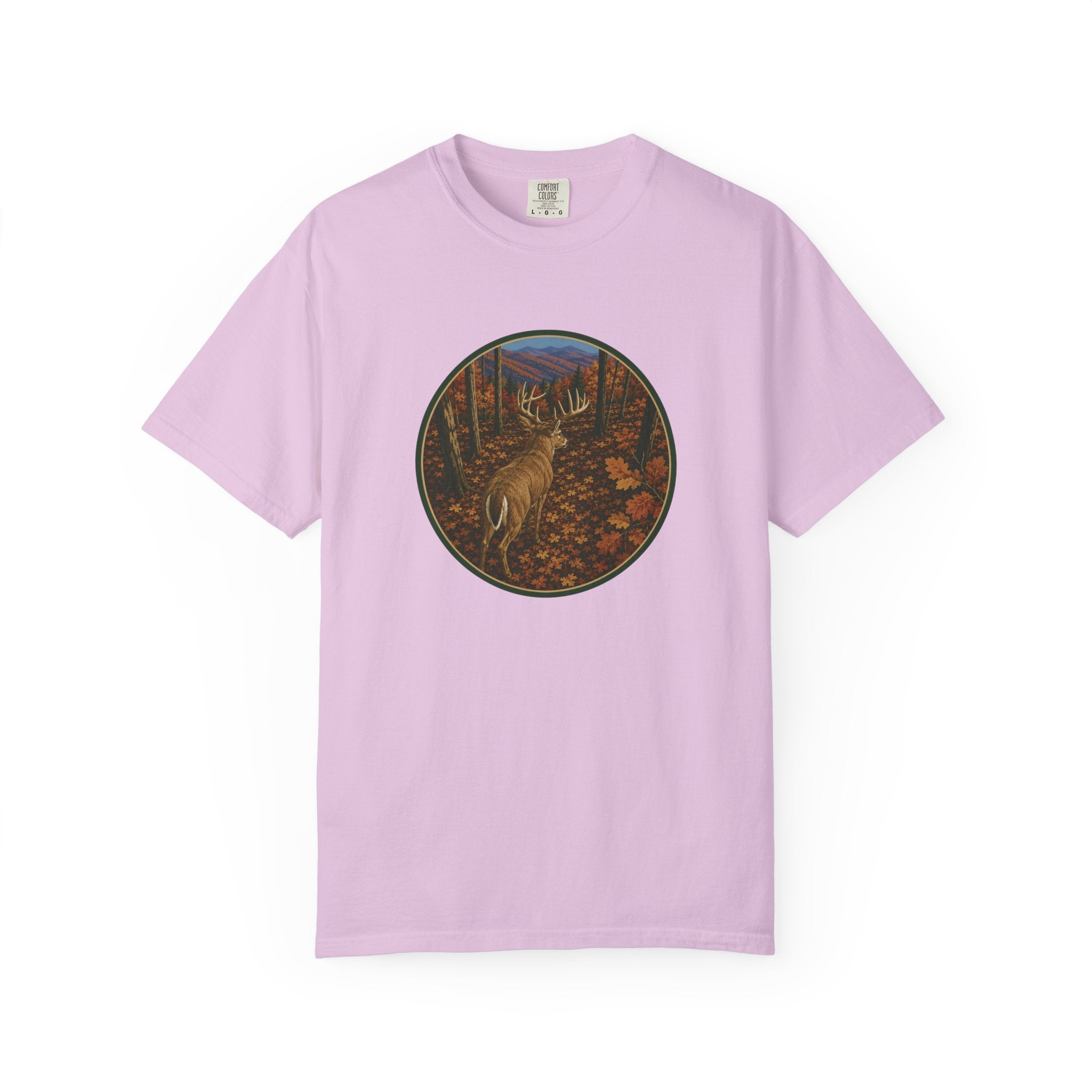 Trophy Whitetail Graphic T-Shirt — Buck in Rut Nature Tee