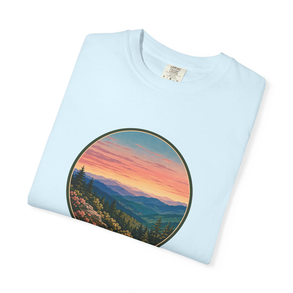 Sunset Mountain Landscape T-Shirt
