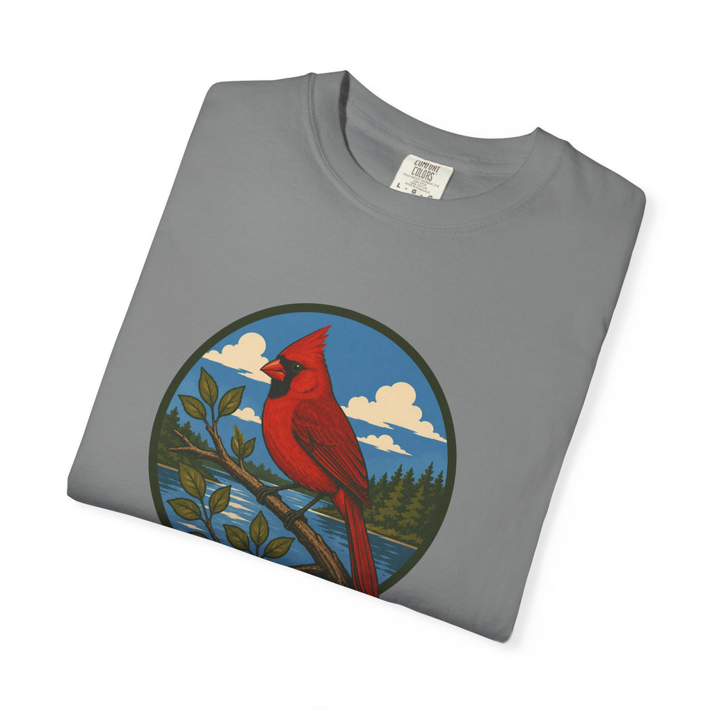 Cardinal Nature T-Shirt — Red Cardinal Bird Graphic Tee
