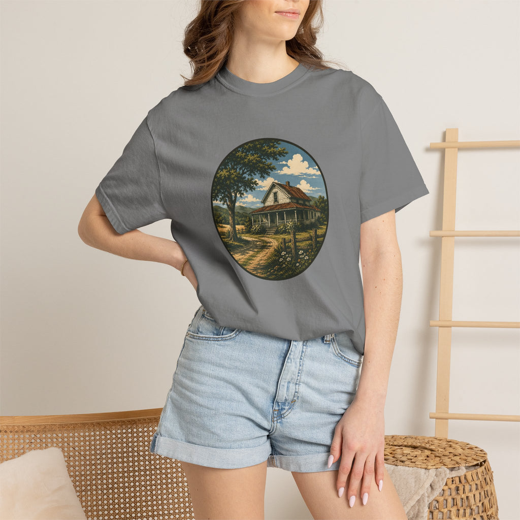 Vintage Country Cottage T-Shirt