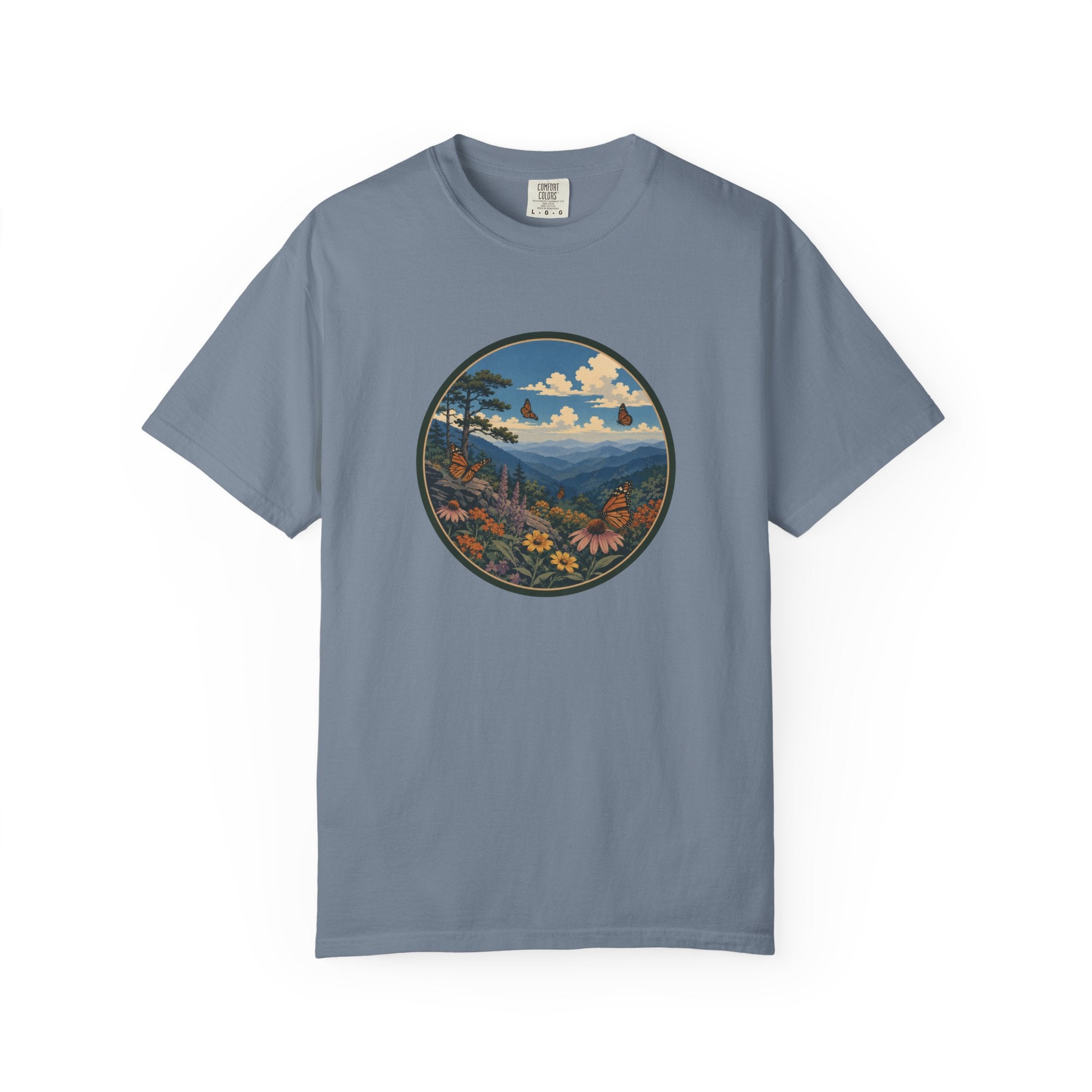 Scenic Butterfly Mountain T-Shirt