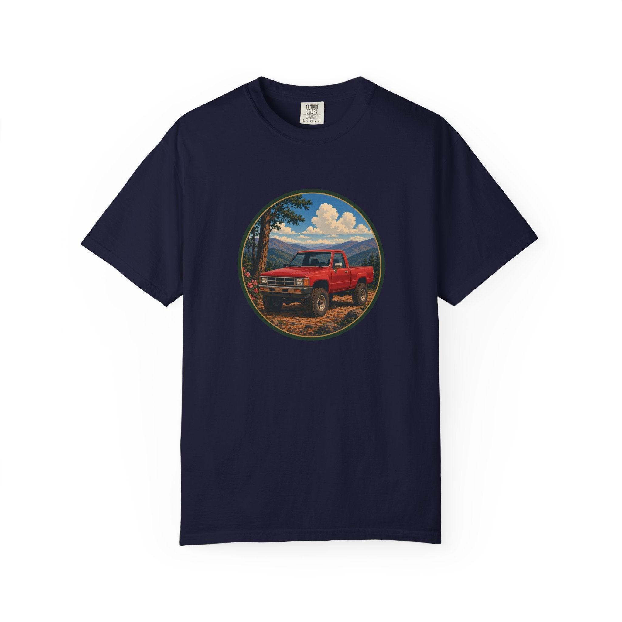 Adventure Truck T-Shirt — Vintage Red 4x4 Off-Road Graphic Tee